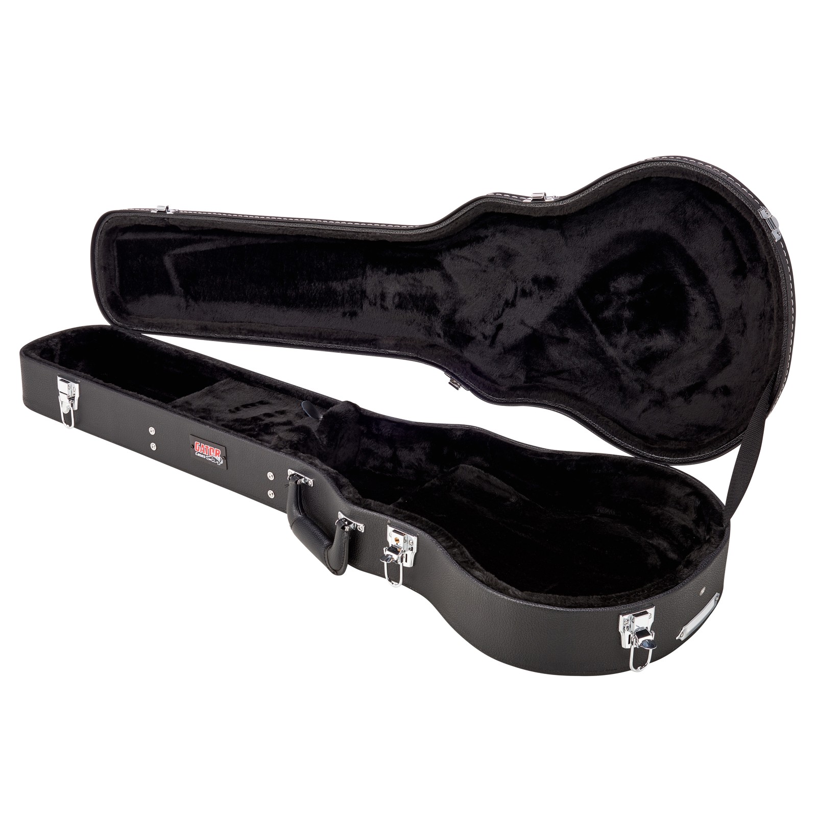Gator Deluxe Case SC-Style Case For Electric Guitar - opened