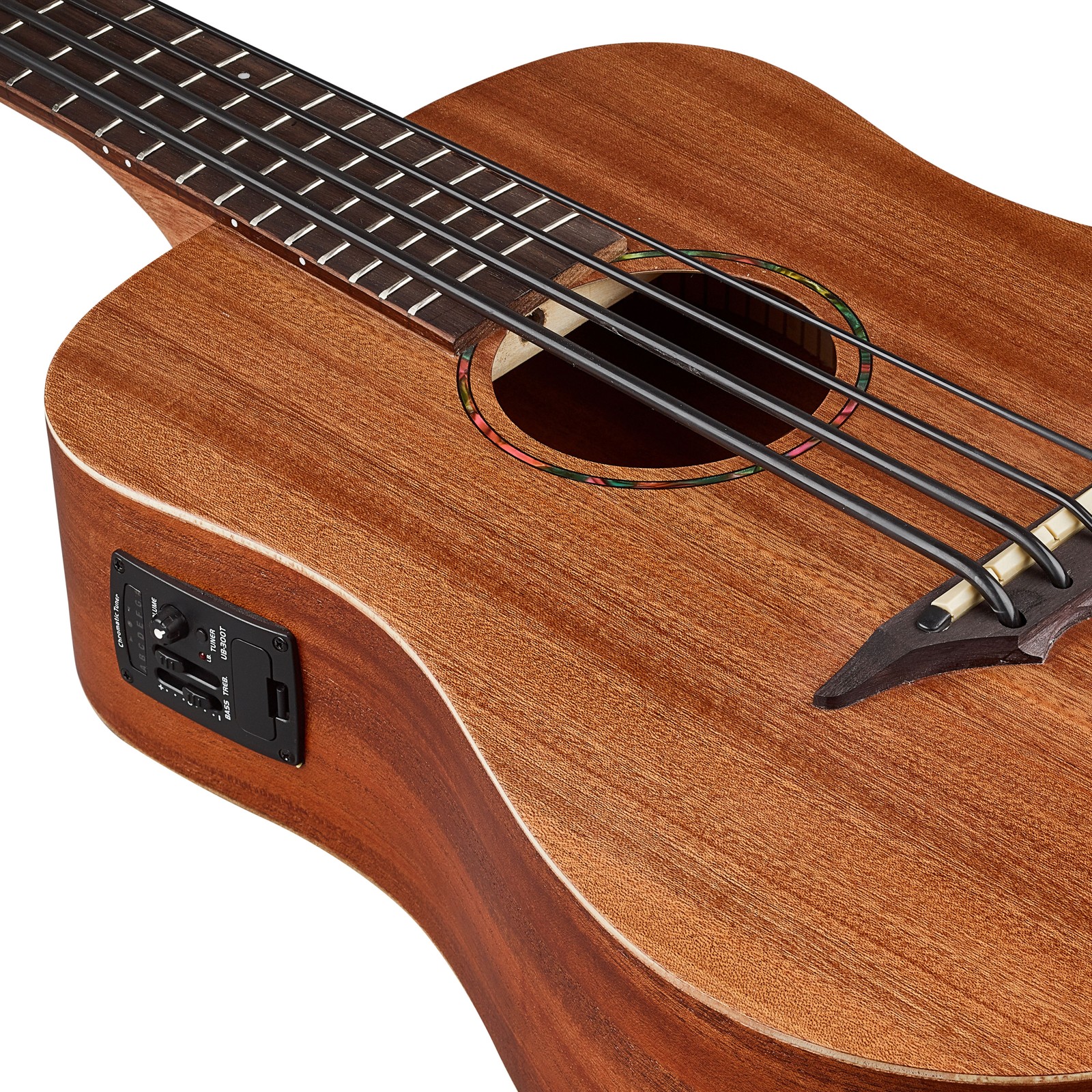 Korpus der Harley Benton Kahuna CLU-Bass Mahogany Uke