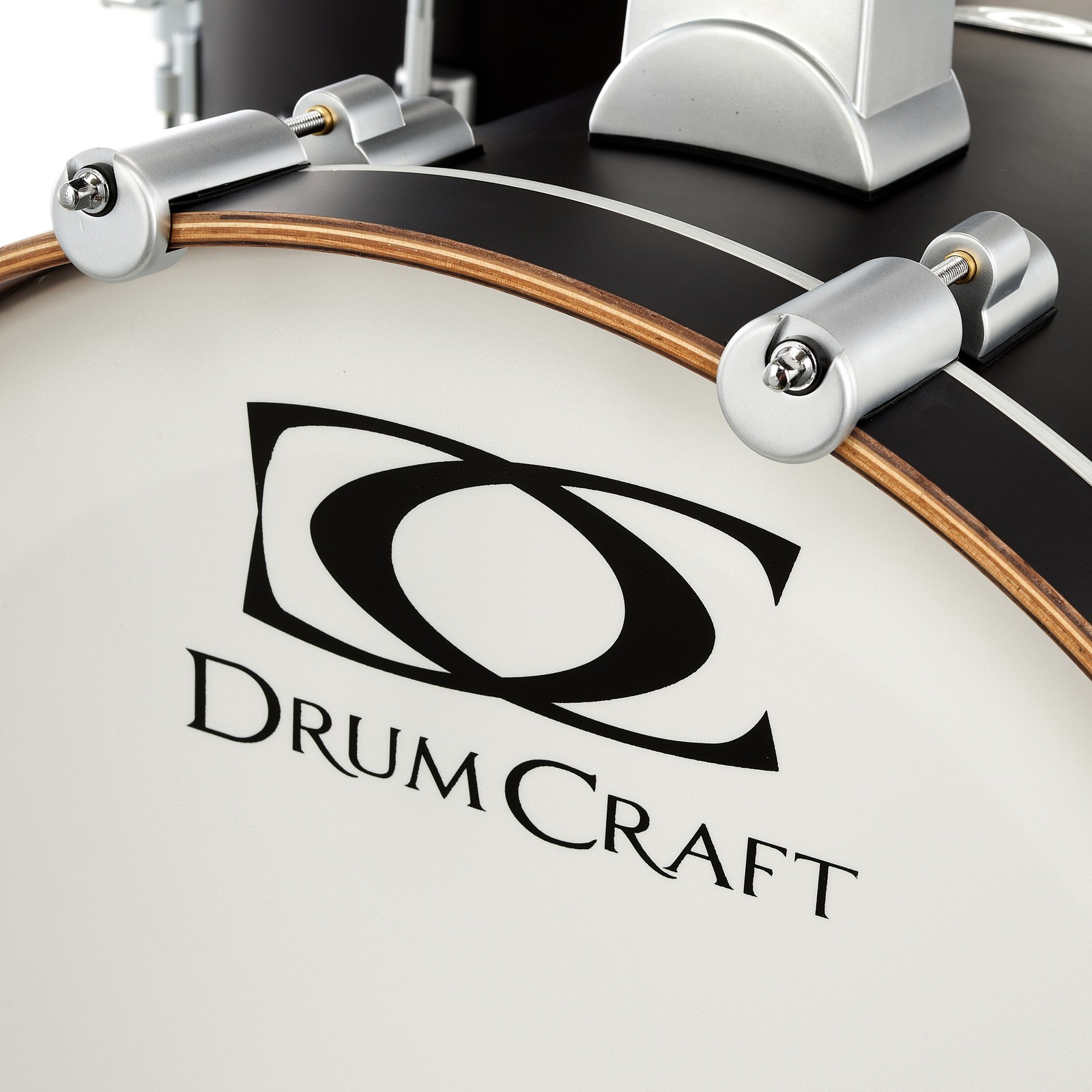 DrumCraft Bassdrumfell mit Herstellerlogo
