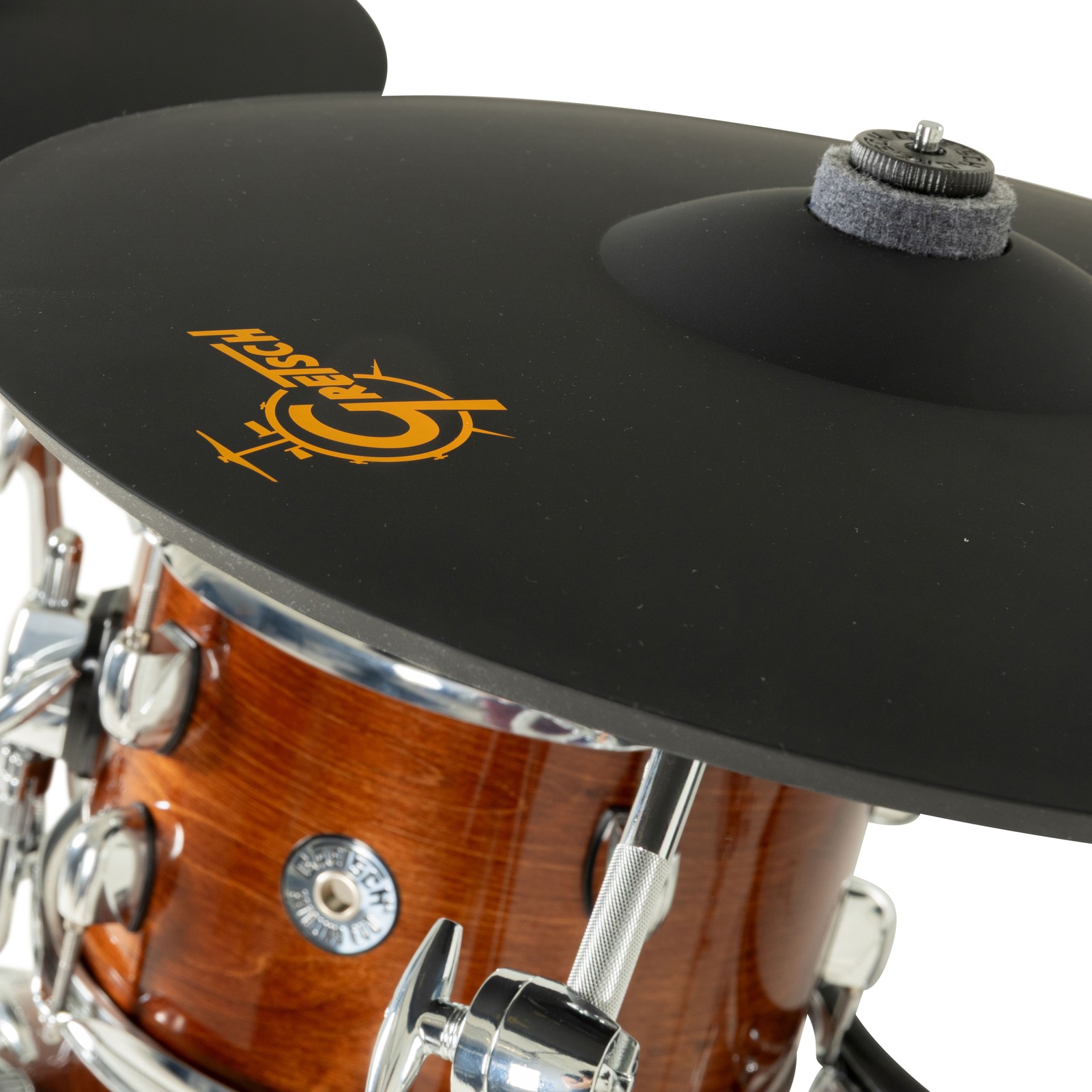 Racktom und Cymbal Pad des Gretsch Drums Catalina Evo 4-PC Kit WG