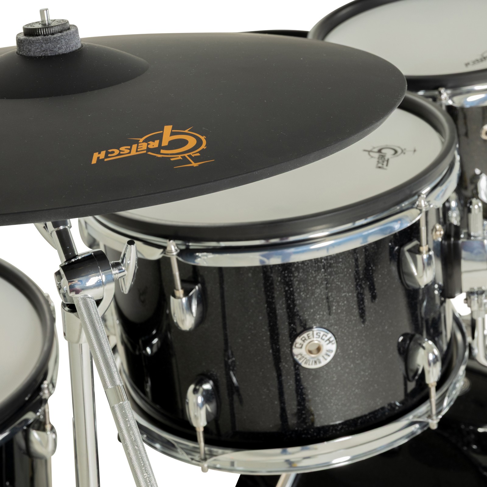 Racktom und Cymbal Pad des Gretsch Drums Catalina Evo 5-PC Kit BS