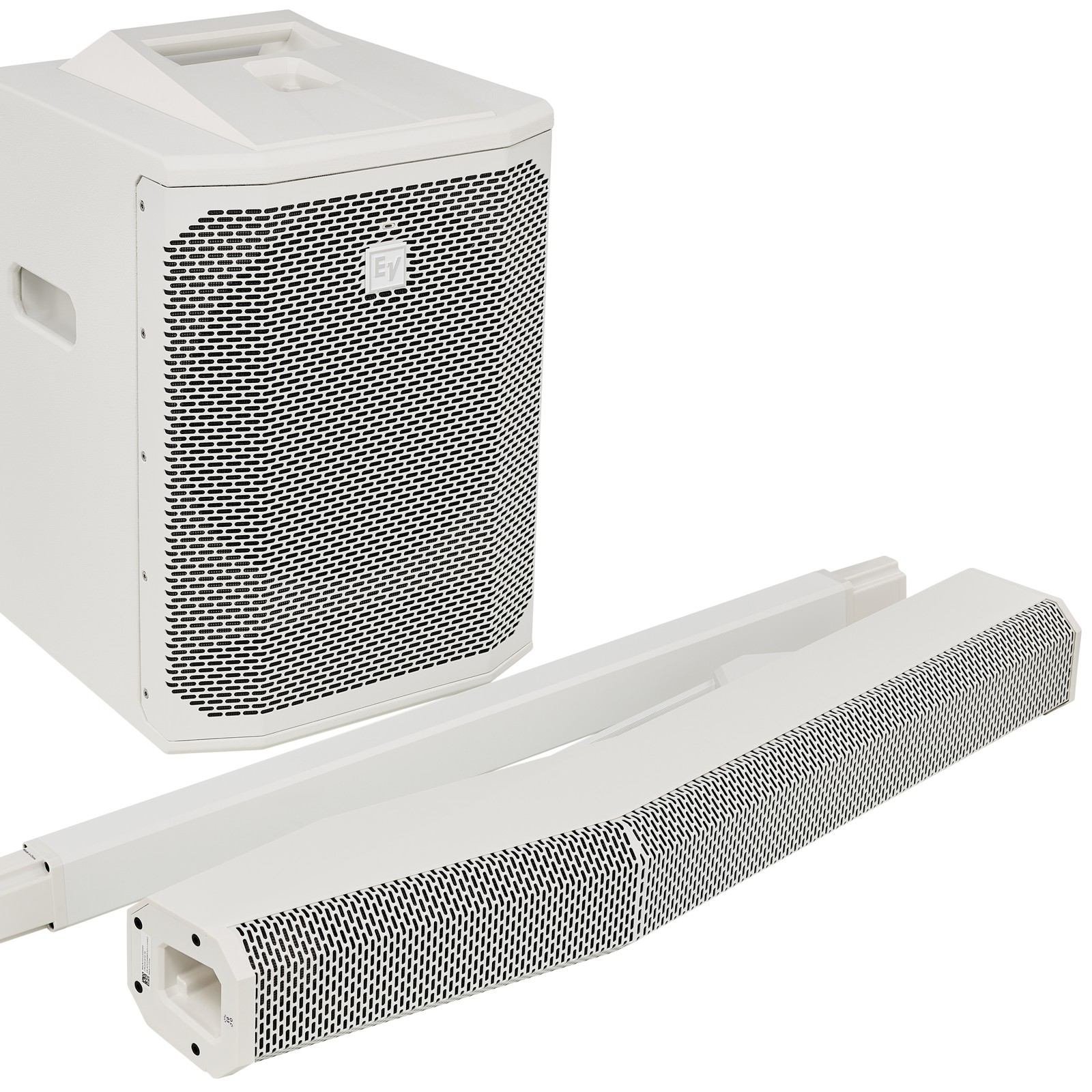 EV Evolve 50 White Sistema de columna portátil