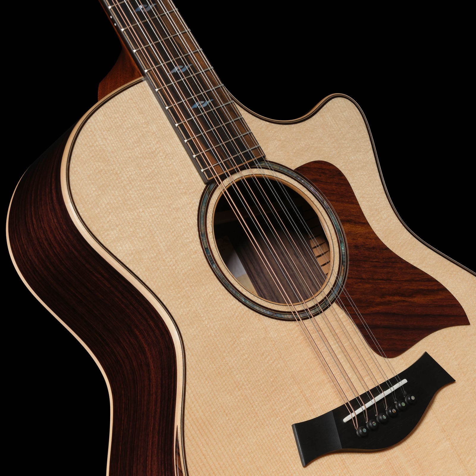 Sitka-Fichtendecke der Taylor 854ce Next Generation Westerngitarre