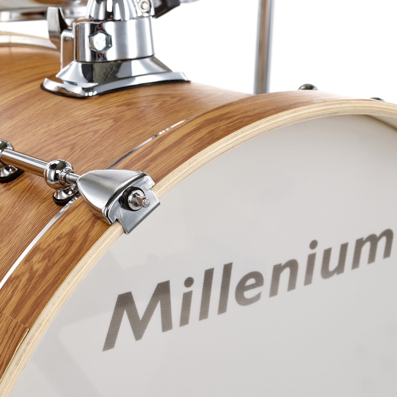 Millenium MPS-1000 Bass Drum Mesh Head mit Herstellerlogo