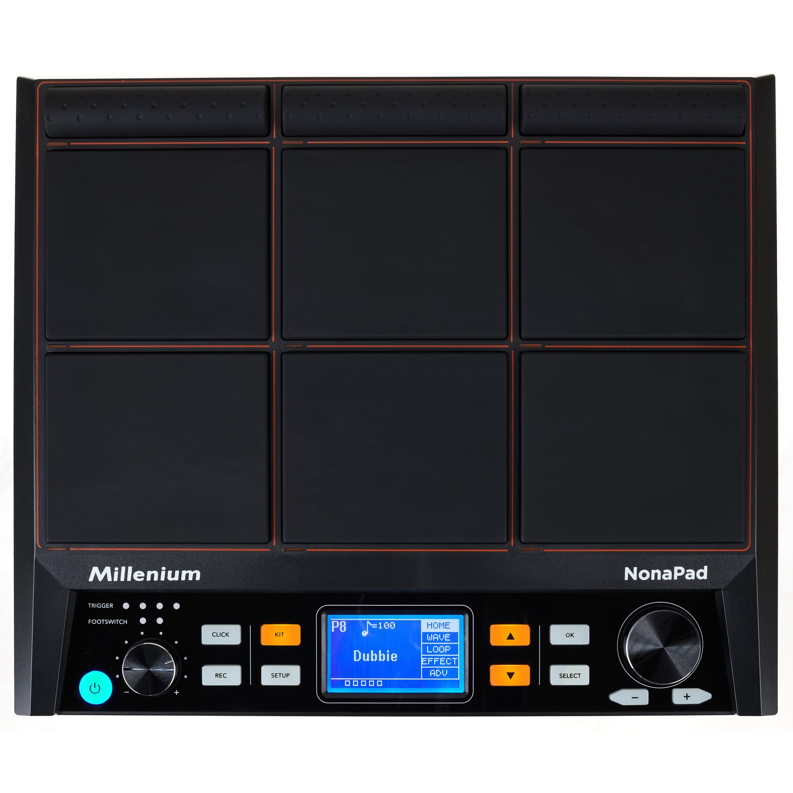 Millenium NonaPad Sampling Percussion Pad