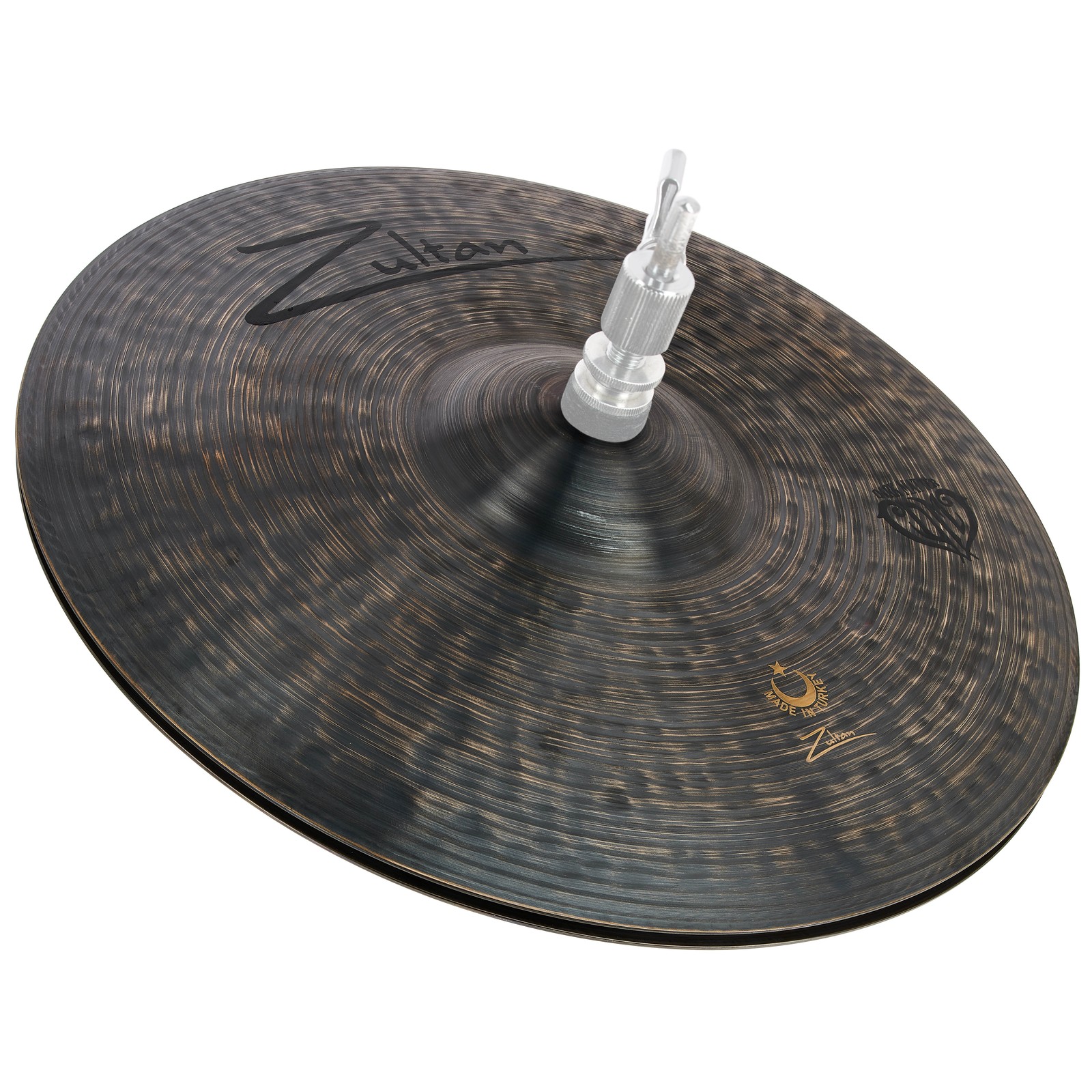 Zultan 12" Hi-Hat Medium Dark Matter Oberseite