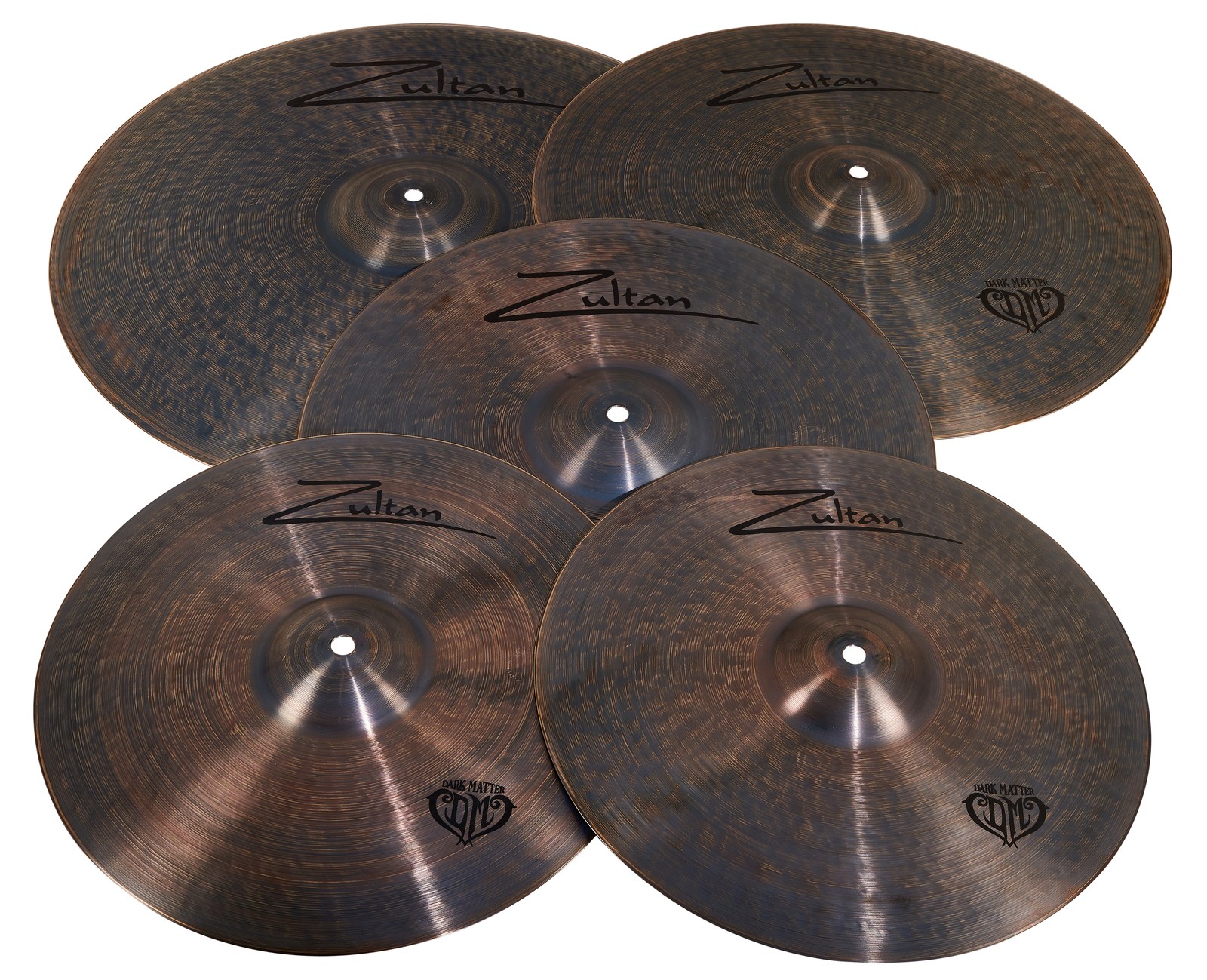 Zultan Dark Matter Professional cymbal set