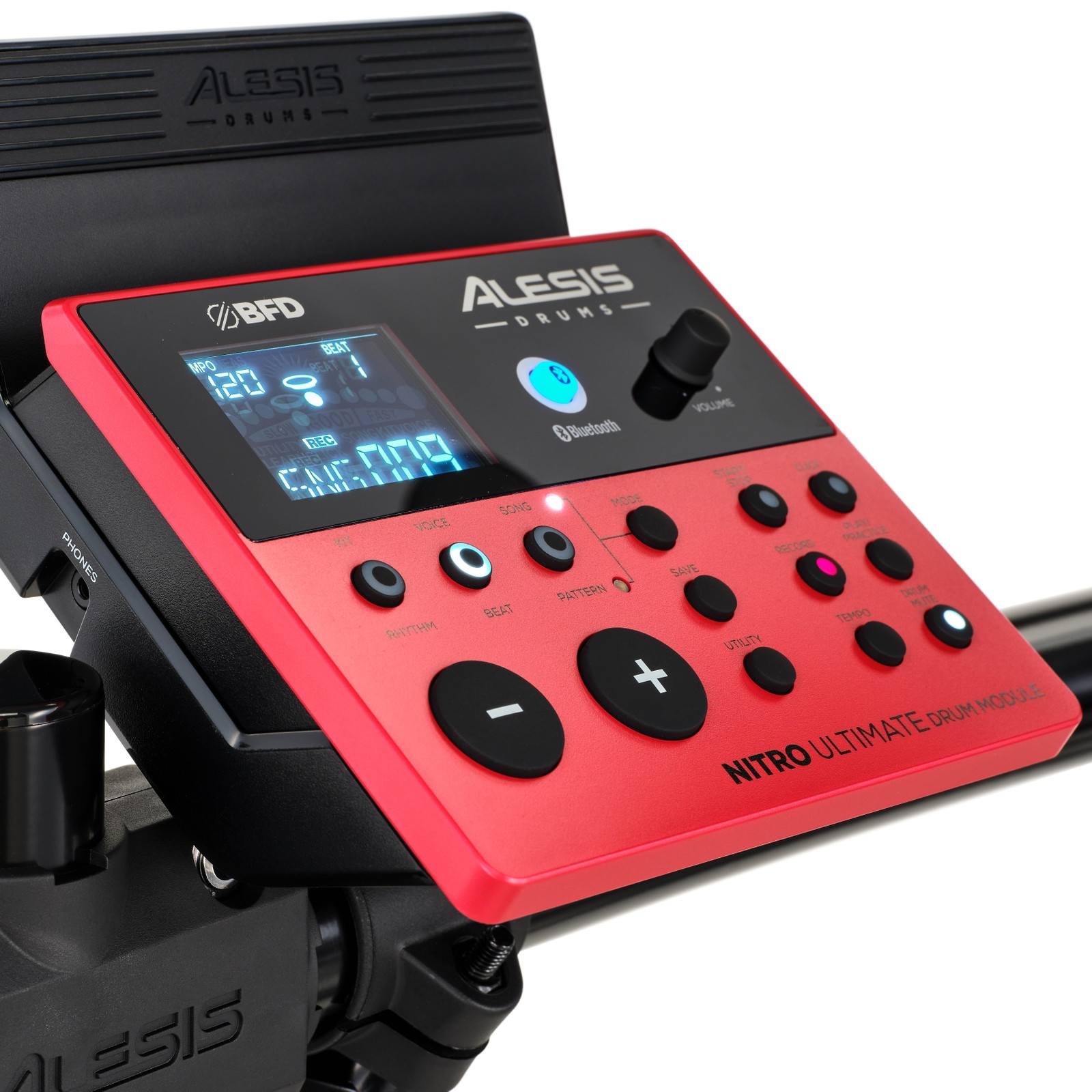 Soundmodul des Alesis Nitro Ultimate Drum Kit