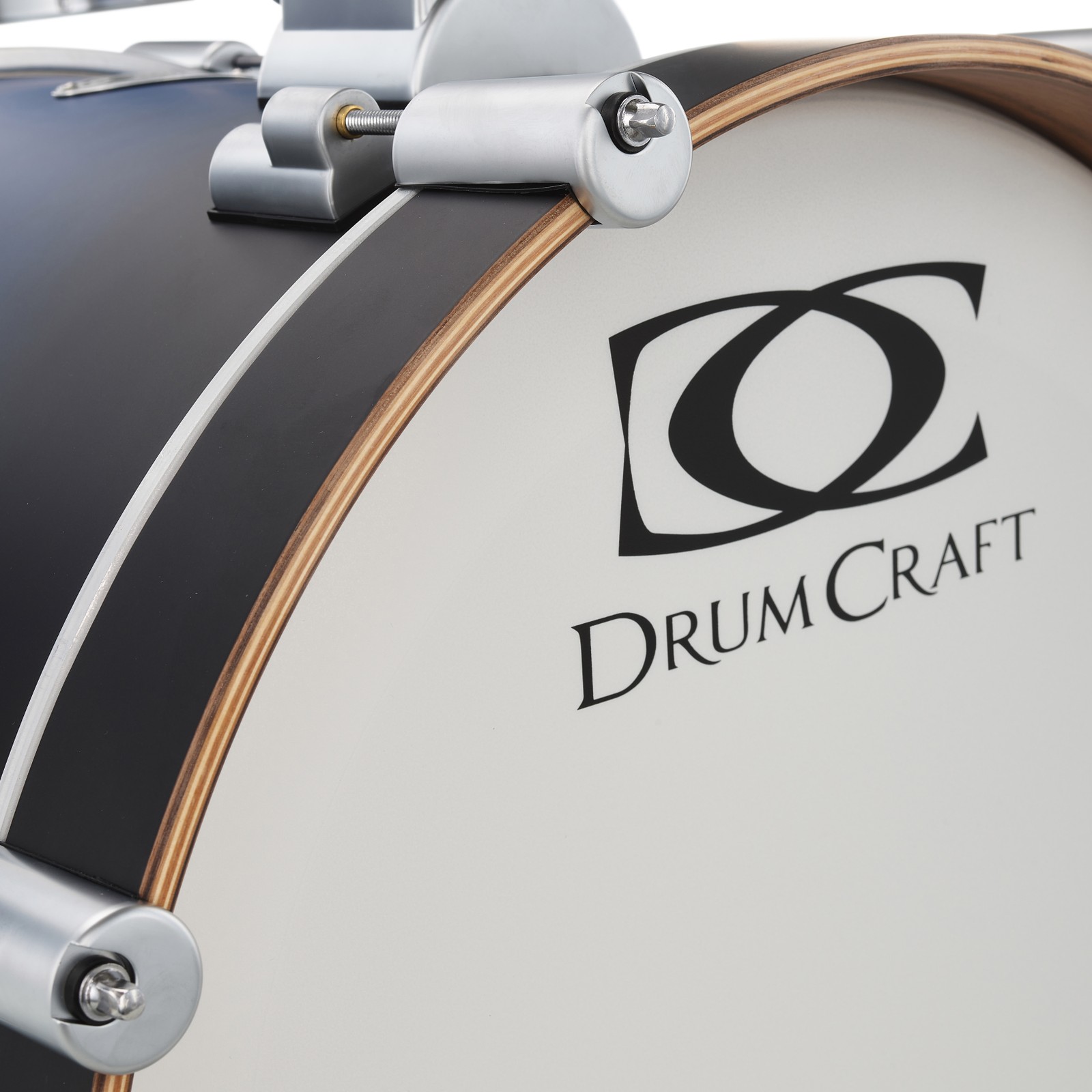 DrumCraft Bassdrumfell mit Herstellerlogo