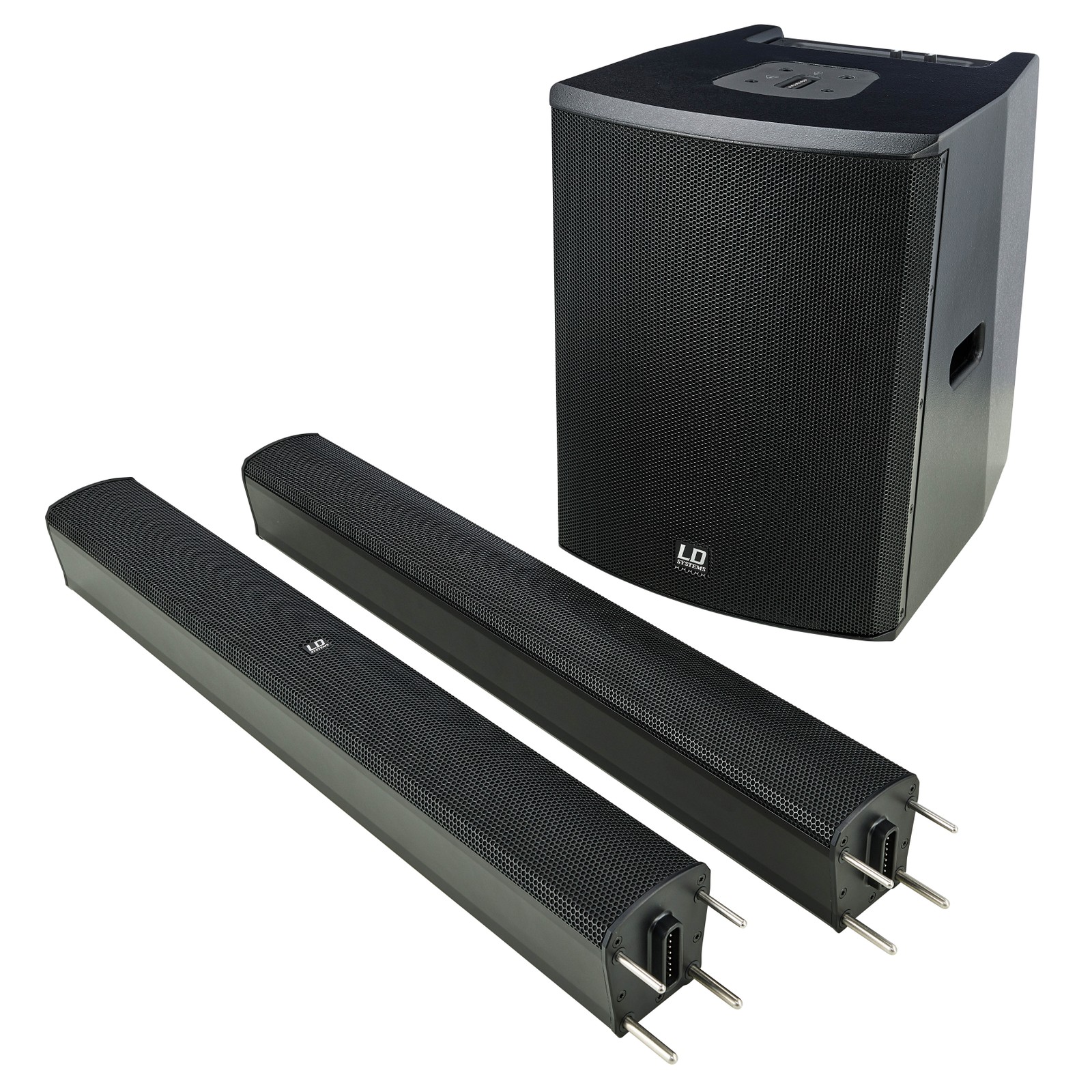 LD Systems Maui 28 G2 Compact Plug and Play Column System - disassembled