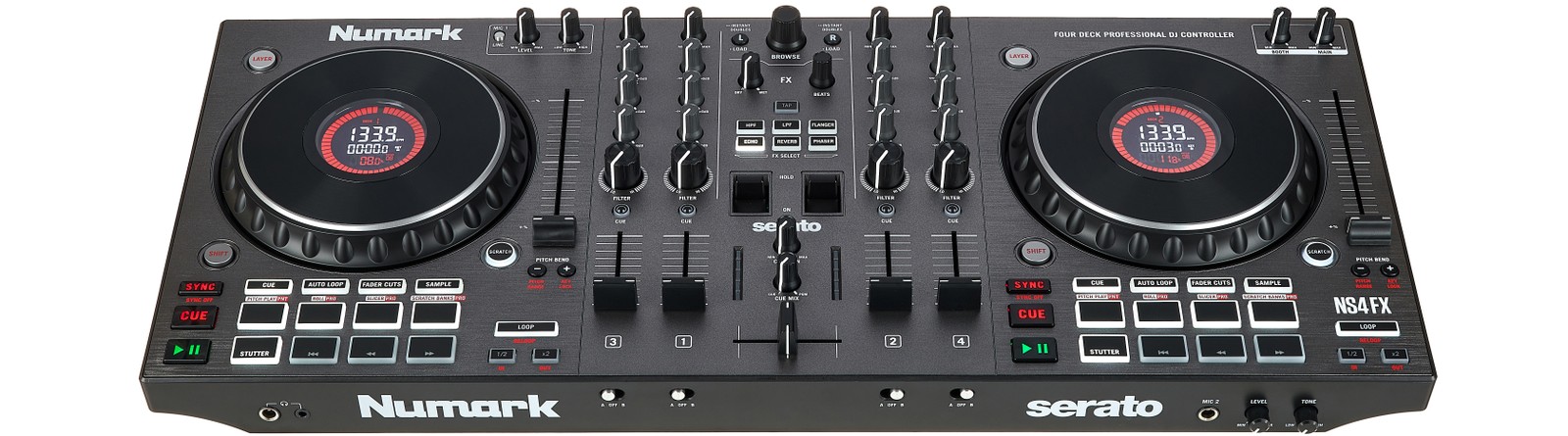 Numark NS 4 FX 4-Kanal DJ Controller