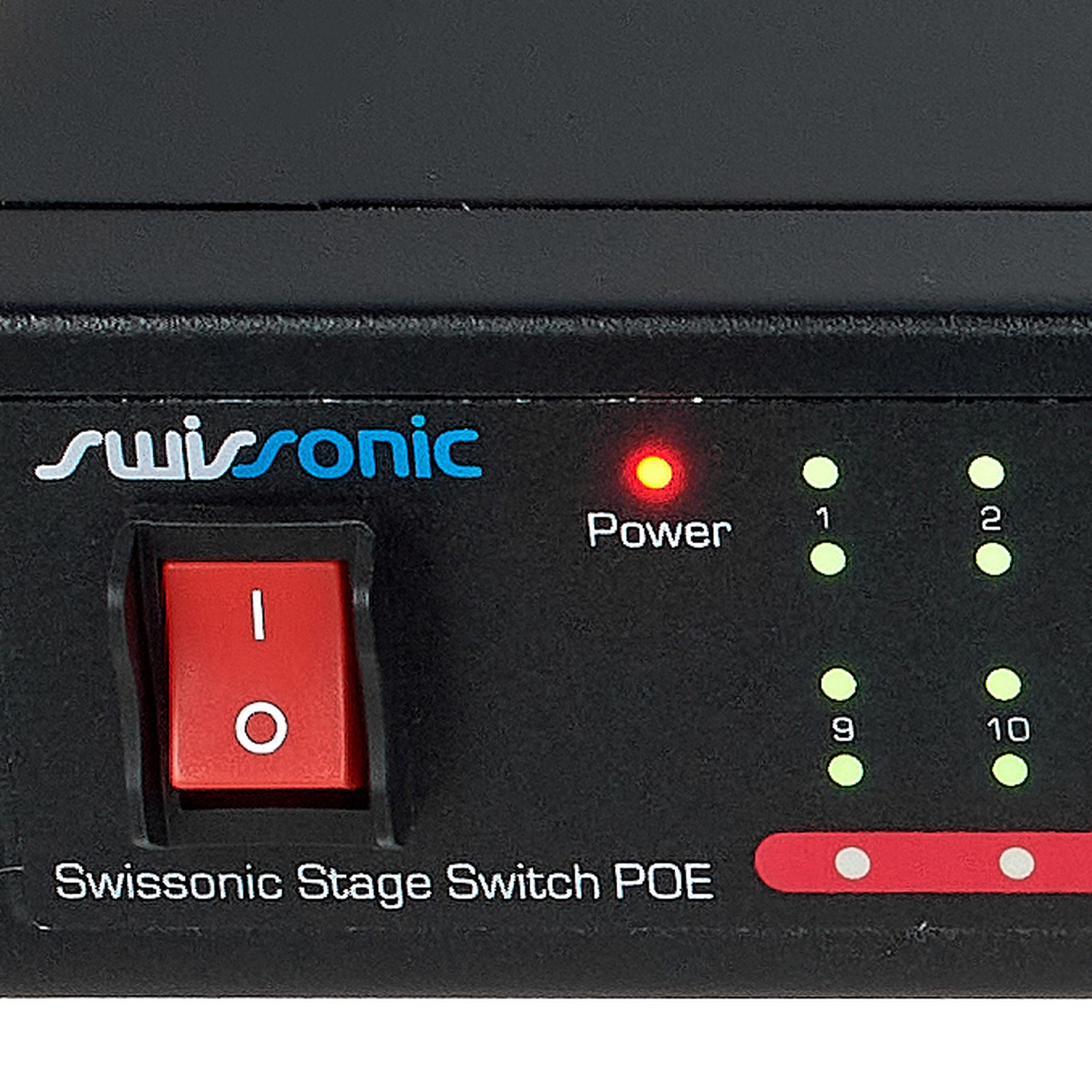 Swissonic Stage Switch POE, logo
