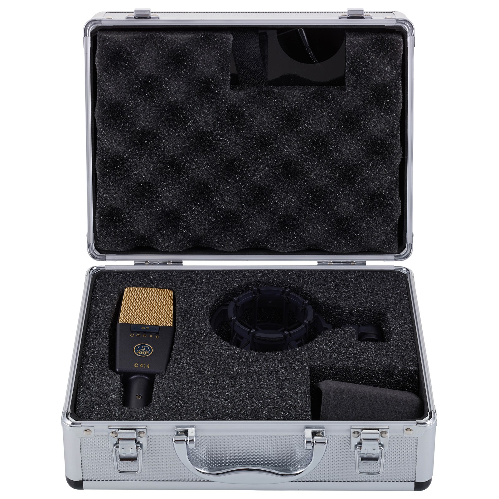 AKG C414 XLII, Kondensator Großmembran-Mikrofon im Koffer mit Zubehör