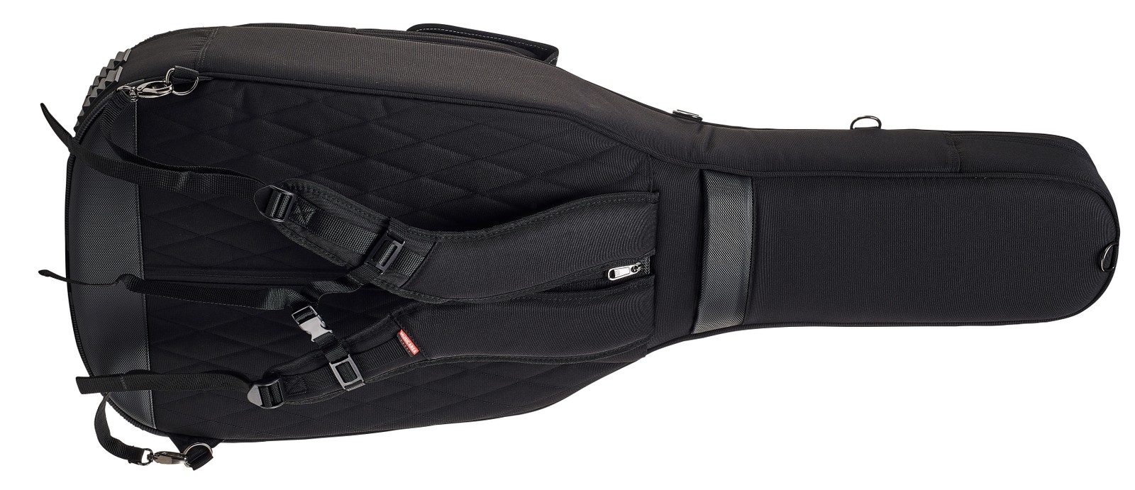Rückseite des Thomann SafeCase 80 C-Guitar Gigbag