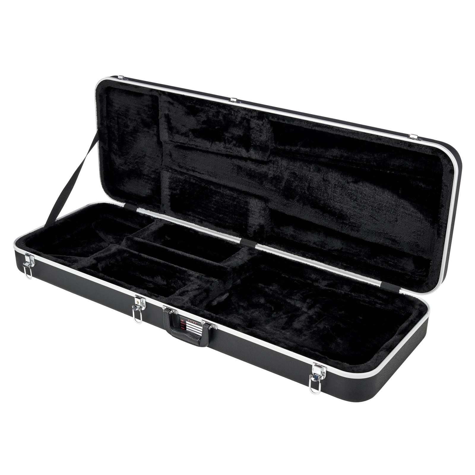 Opened Gator GC-ELEC-XL Moulded Guitar Case