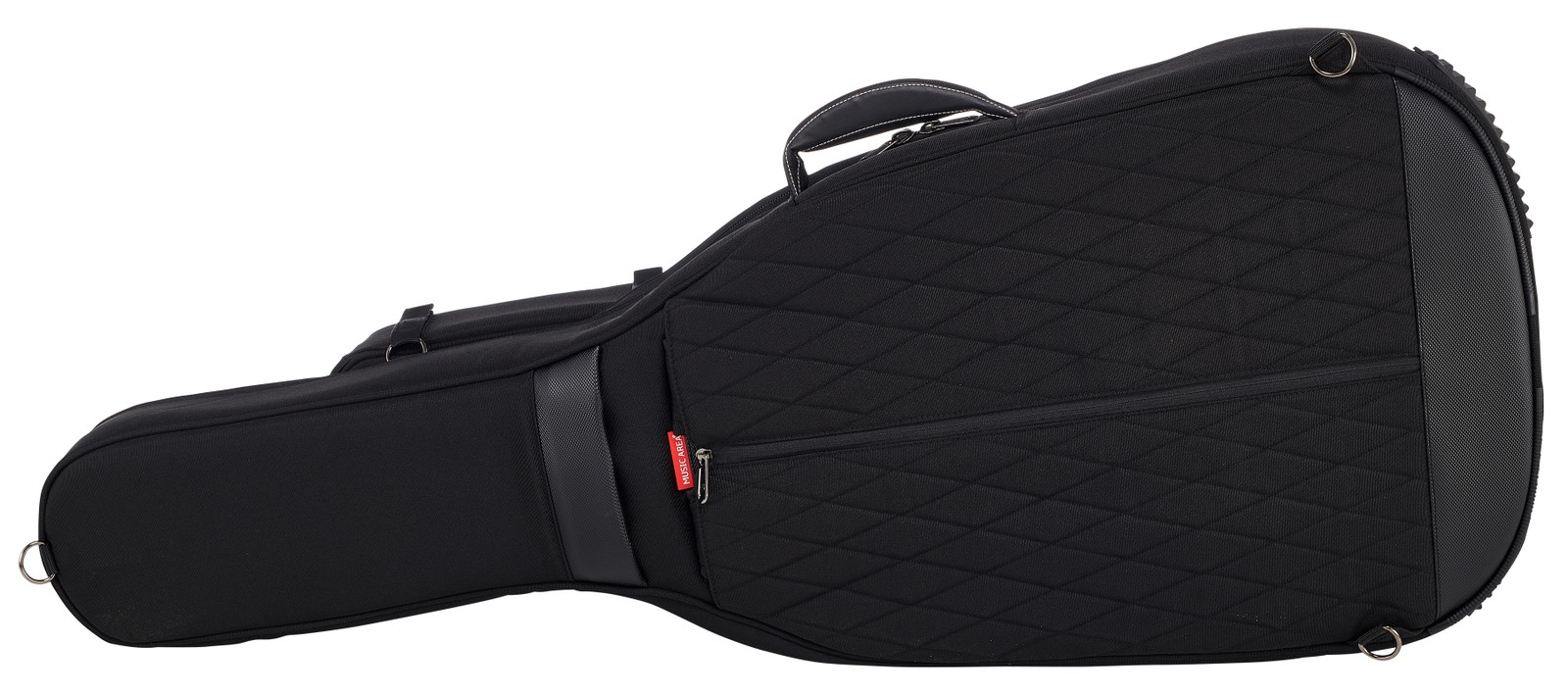 Rückseite des Thomann SafeCase 80 A-Guitar Bag