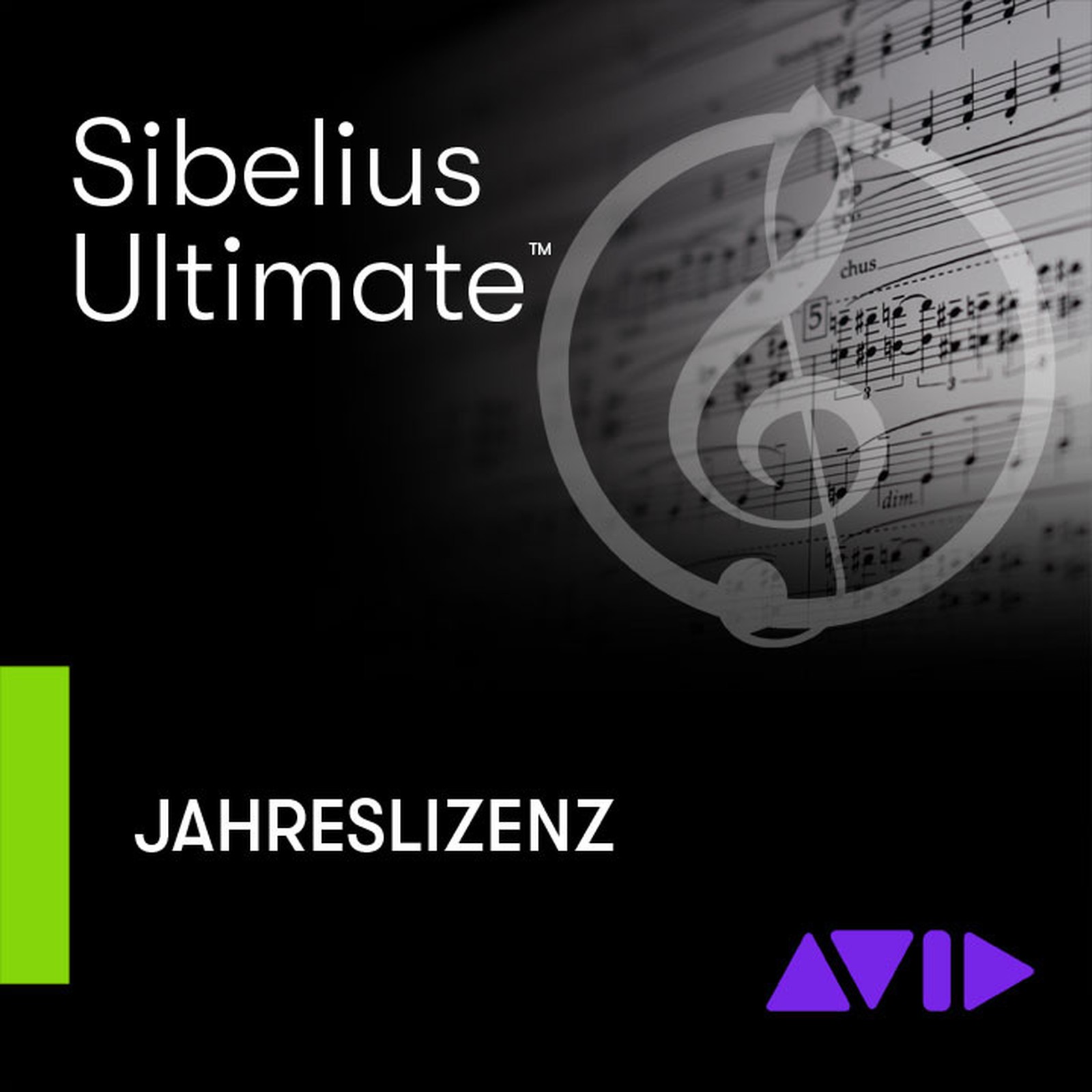 Avid Sibelius Ultimate Jahreslizenz
