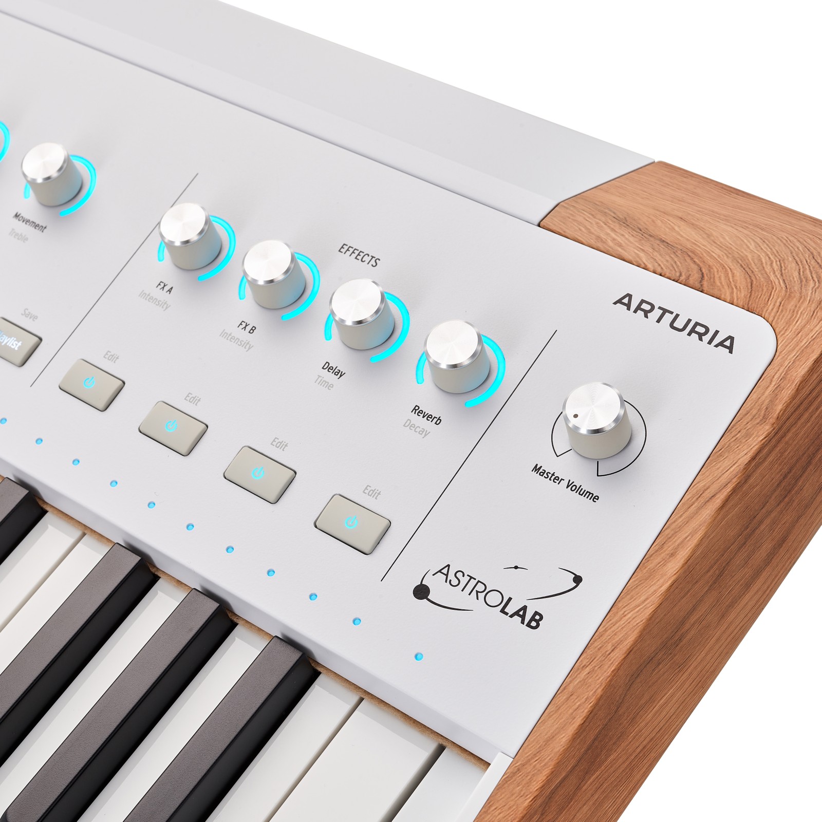 Bedienoberfläche des Arturia AstroLab
