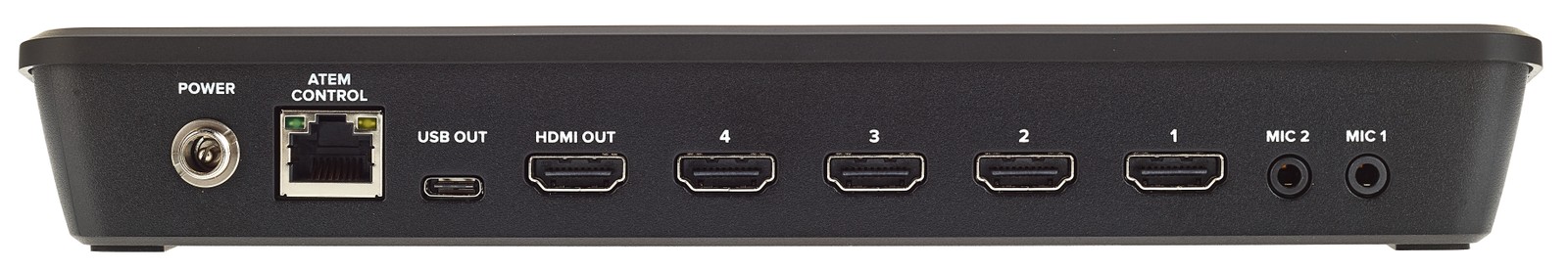 Connections on the Blackmagic Design ATEM Mini Pro Video Mixer