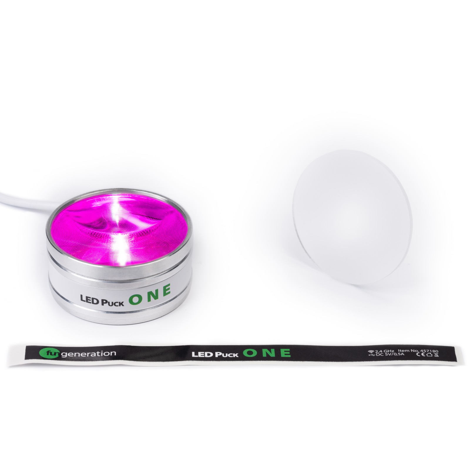 Fun Generation LED Puck ONE LED-Leuchte mit Zubehör
