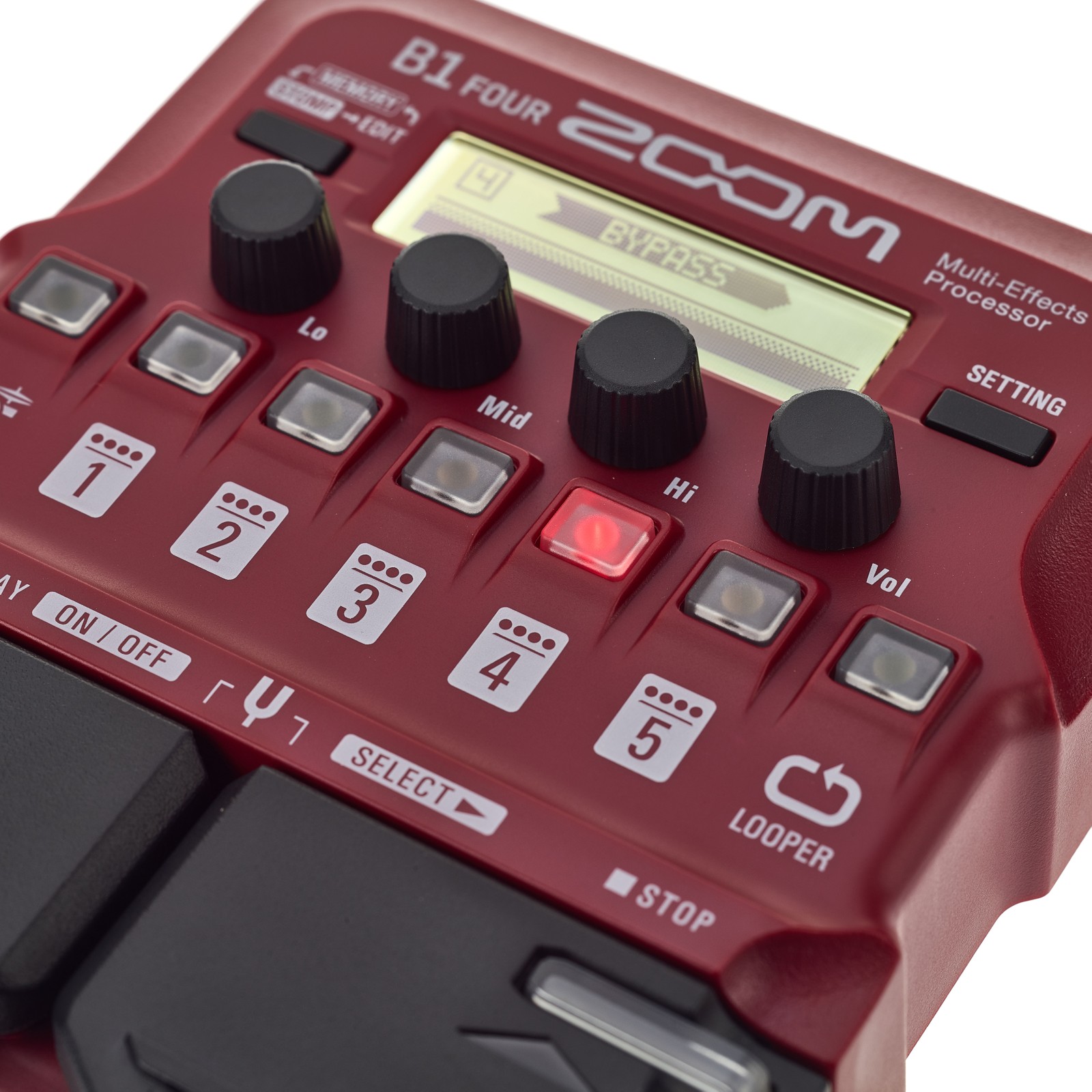 Spotlight on the Zoom B1Four Multi-effect Pedal