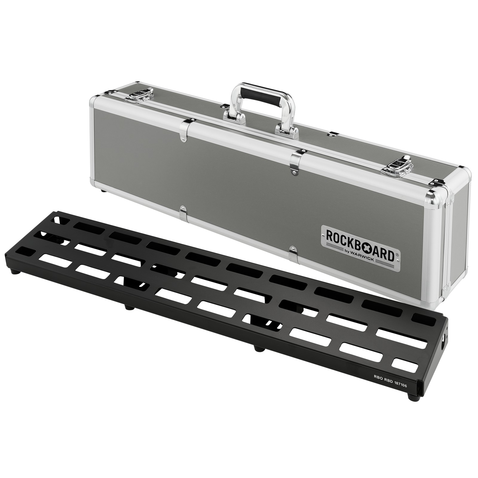 RockBoard DUO 2.3 Pedalboard with Flight Case