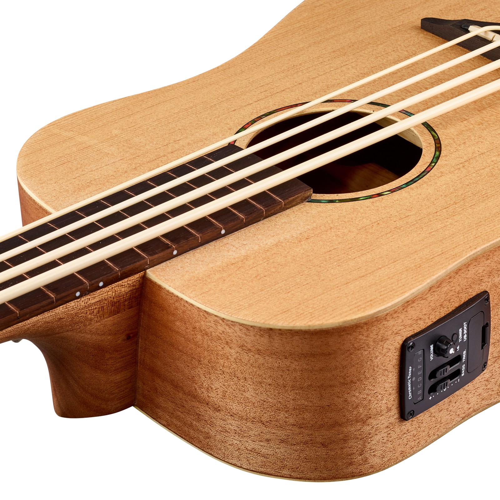 Harley Benton Kahuna CLU-Bass Ukulele FL with pickup and preamp