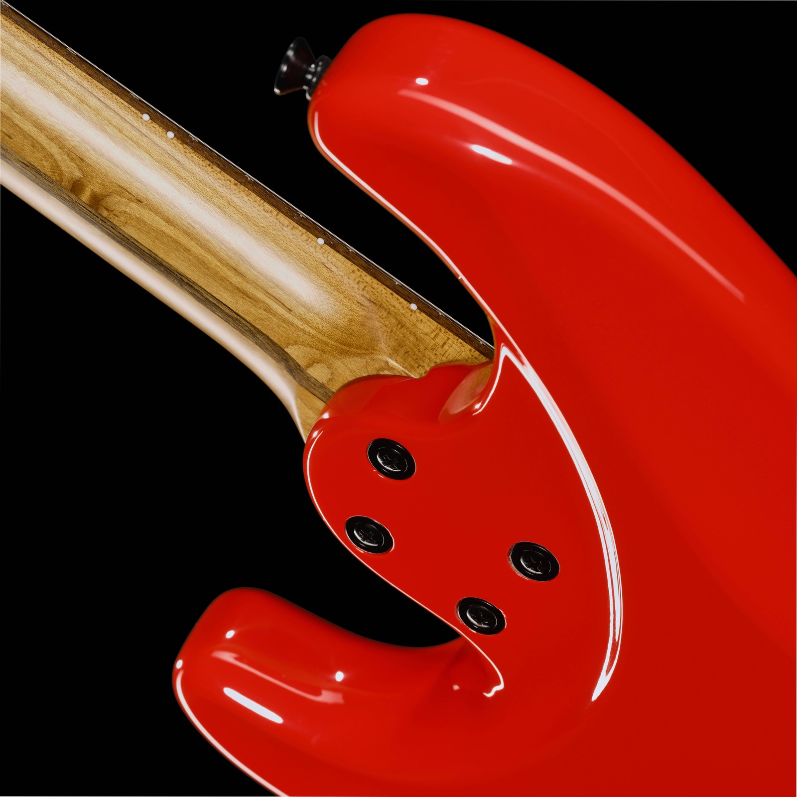 Halsübergang der Harley Benton ST-Modern HH RR E-Gitarre
