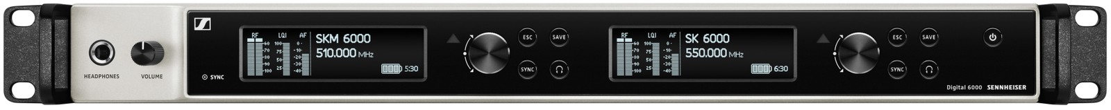 Sennheiser EM 6000 2-Channel Digital Receiver