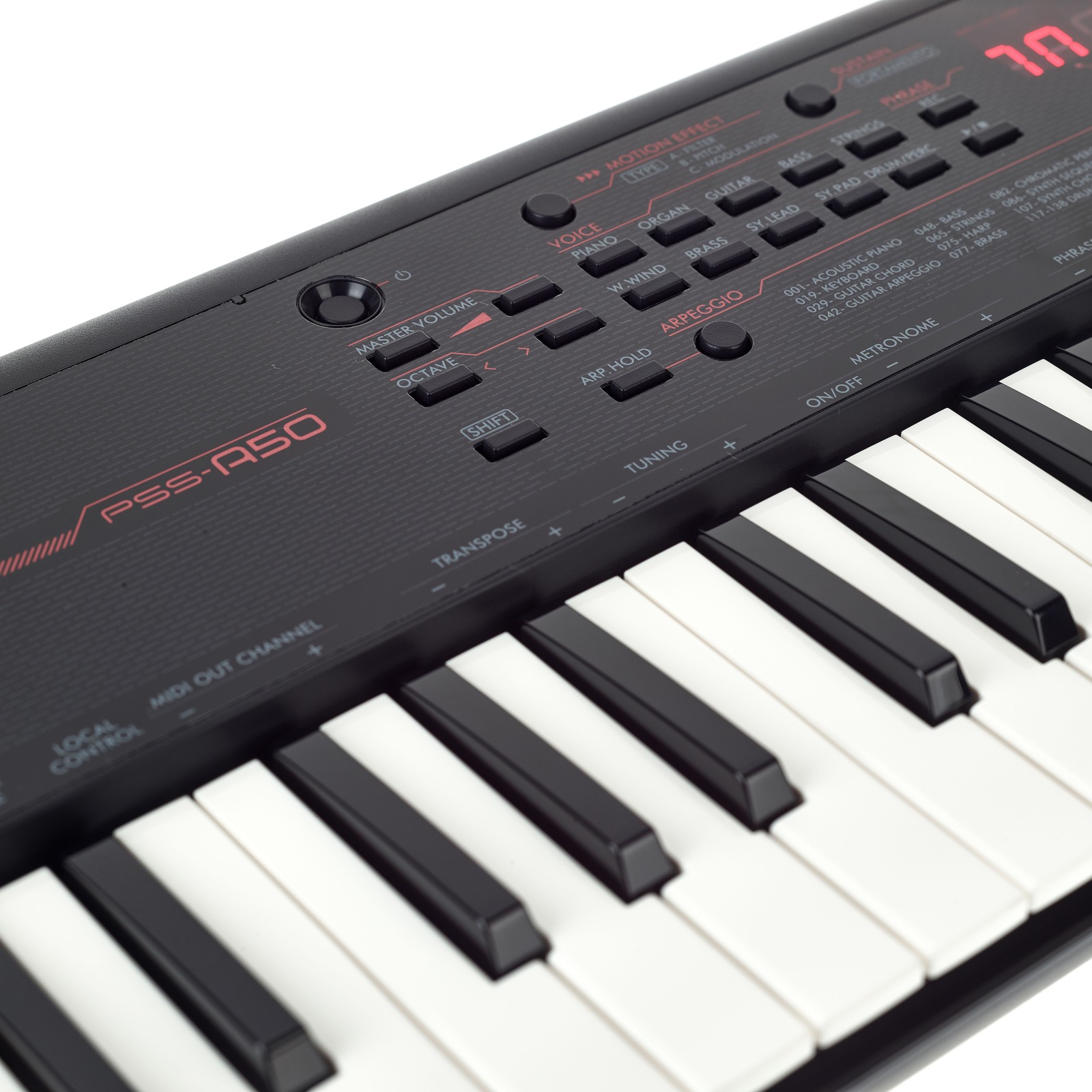 Keyboard mit Arpeggiator