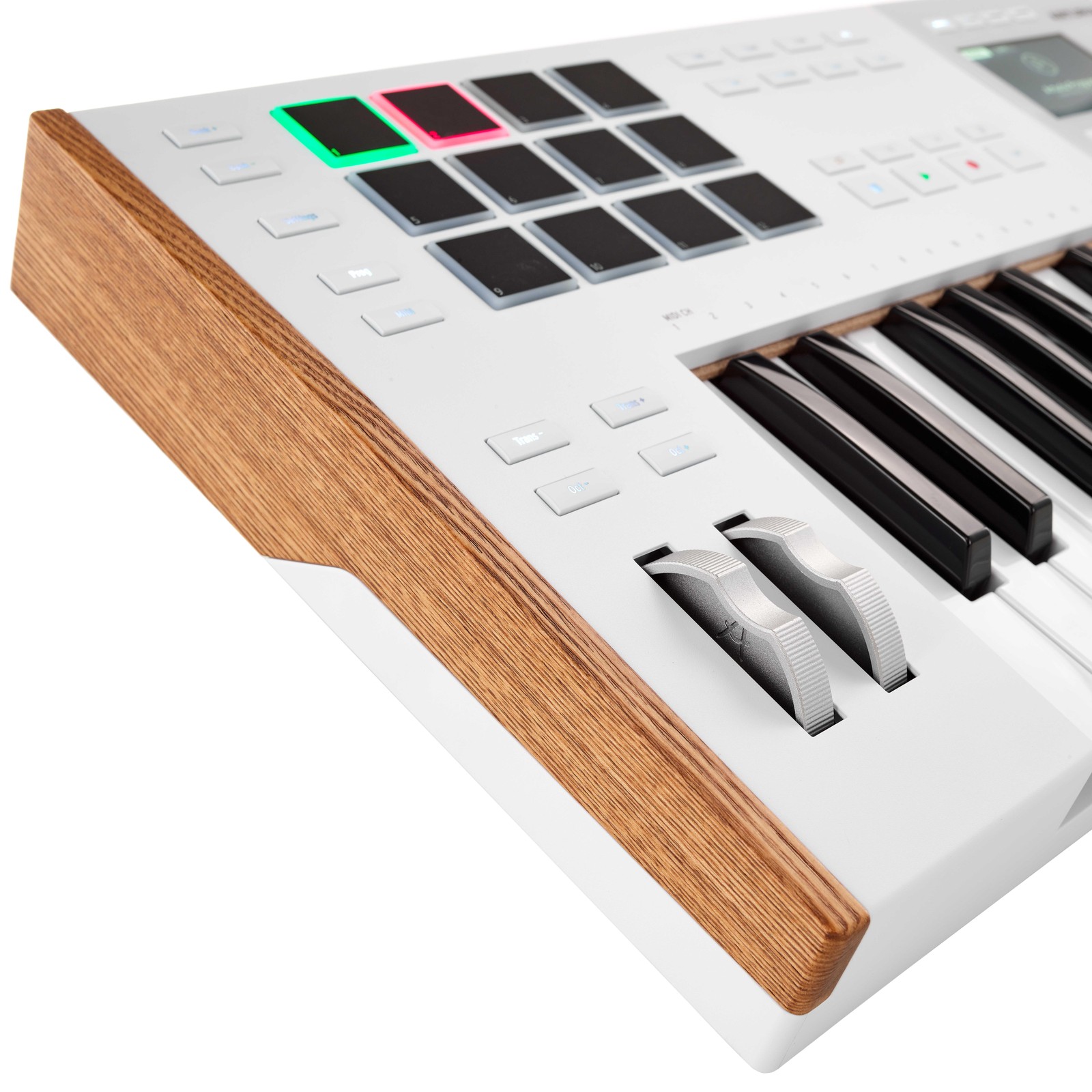 Sample Pads des Arturia KeyLab 49 mk3 White