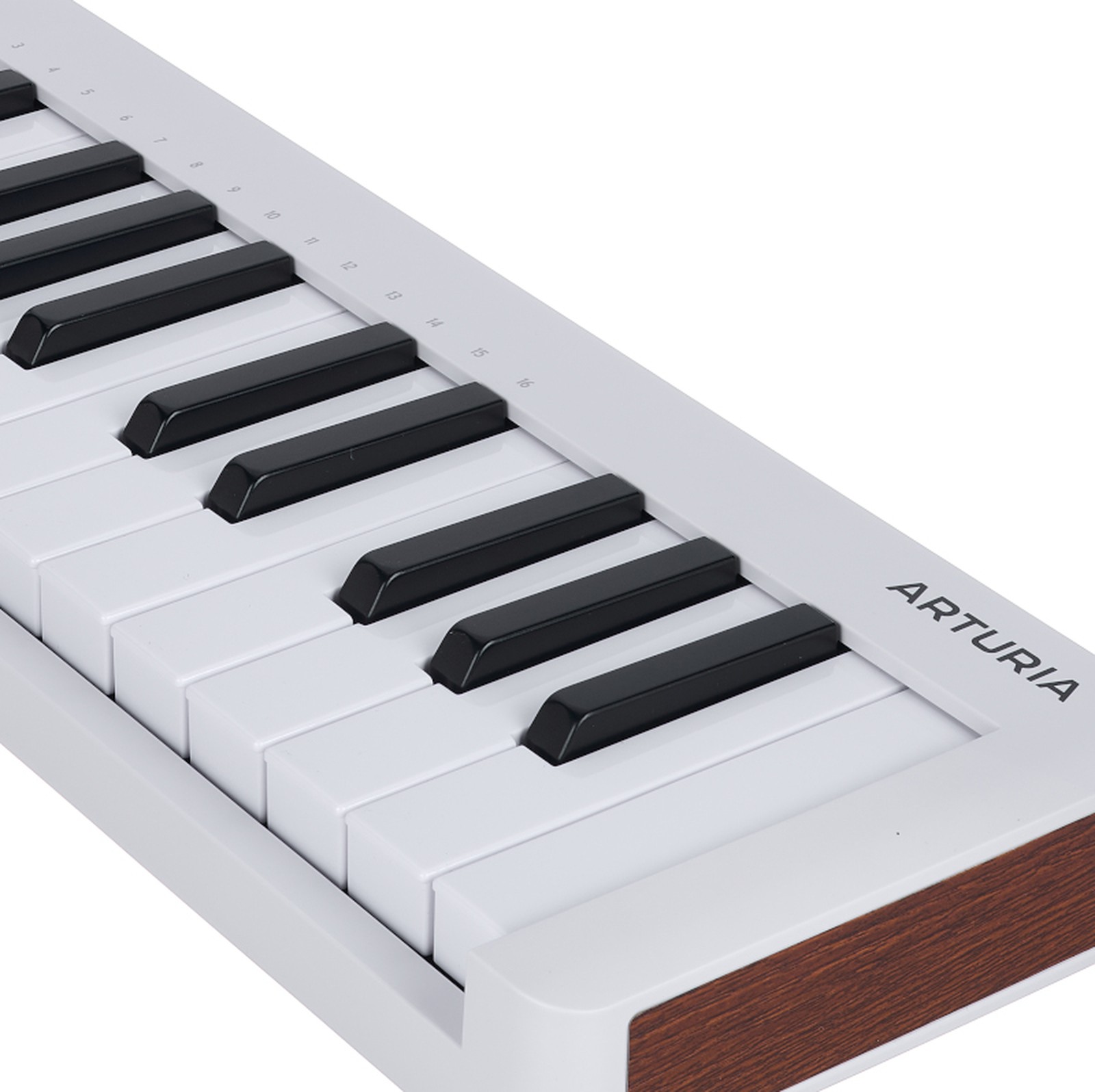 Arturia MicroLab Mk3 White, USB-C MIDI Controller