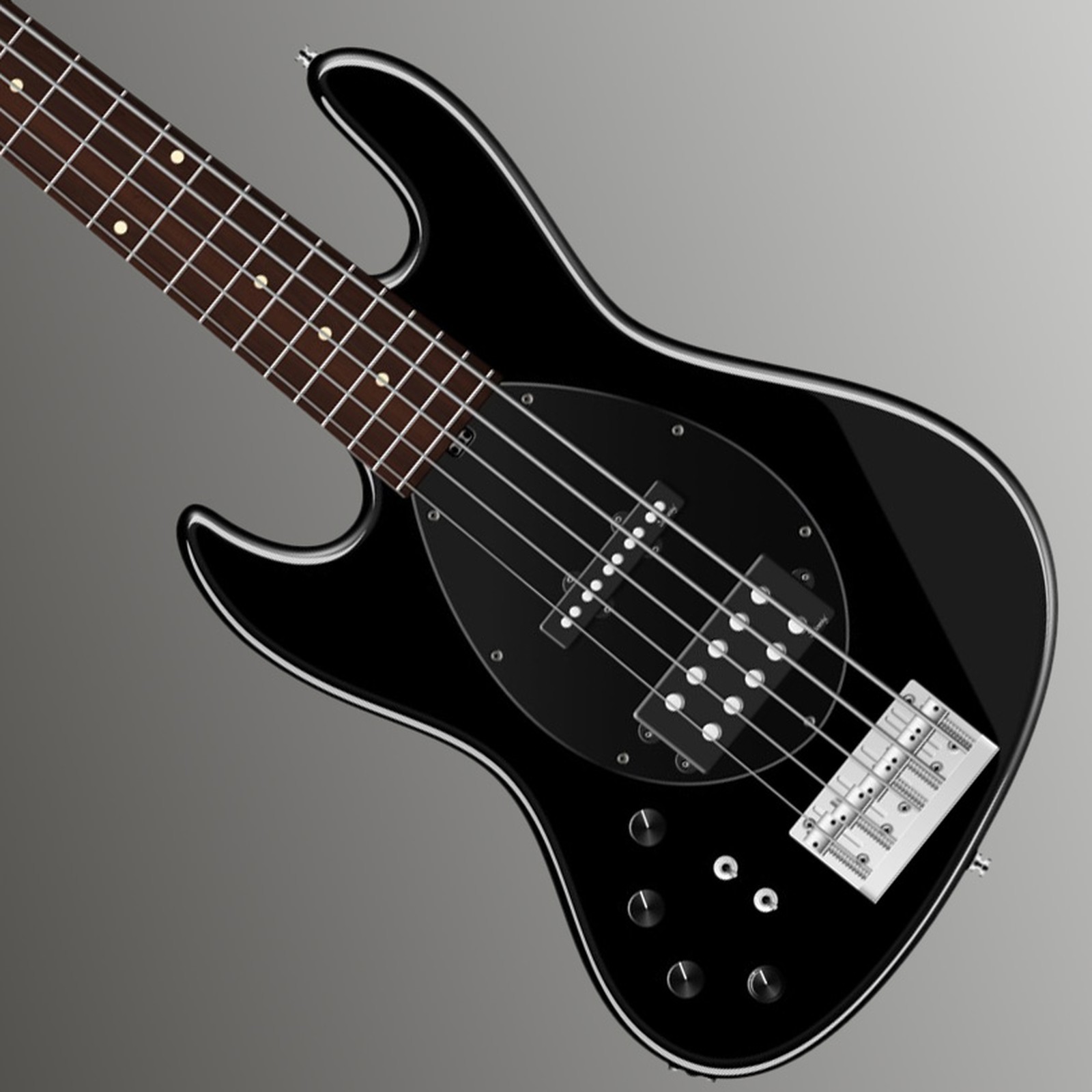 Pickups, Sadowsky MetroExp21 Vintage MJ5 Morado Left-Handed Black, five-string bass