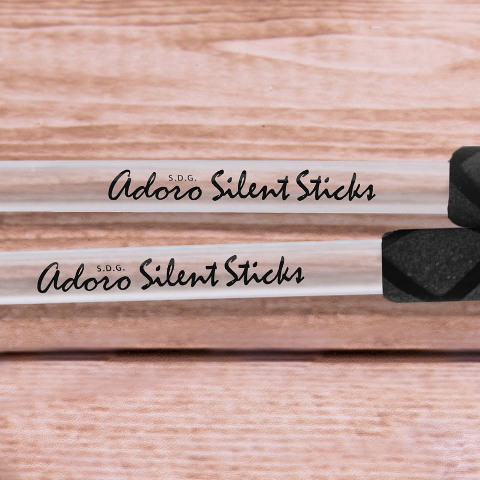Silent Sticks with Adoro logo