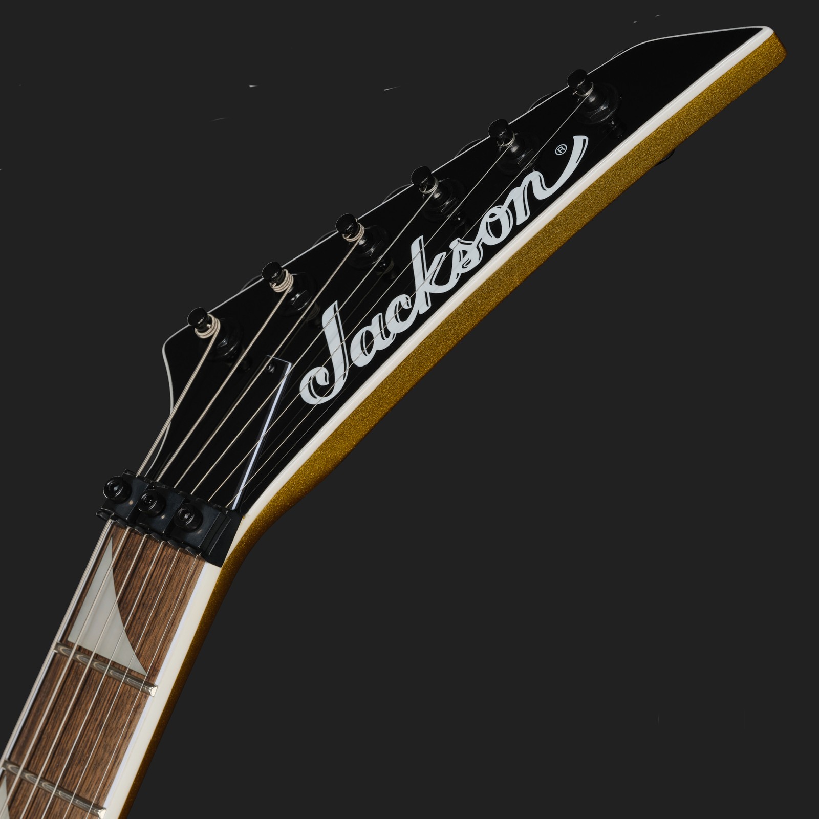Kopfplatte der Jackson X Series SLXDX Gloss BLK