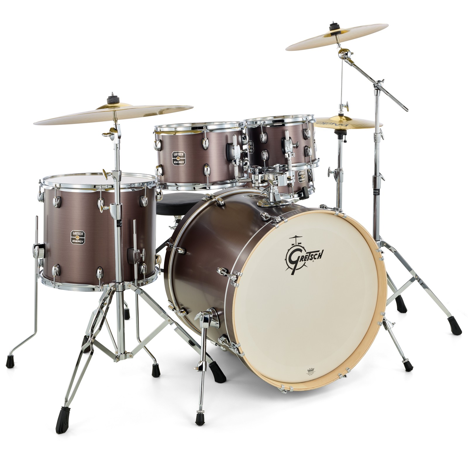 Gretsch Energy Standard Grey Steel Schlagzeug