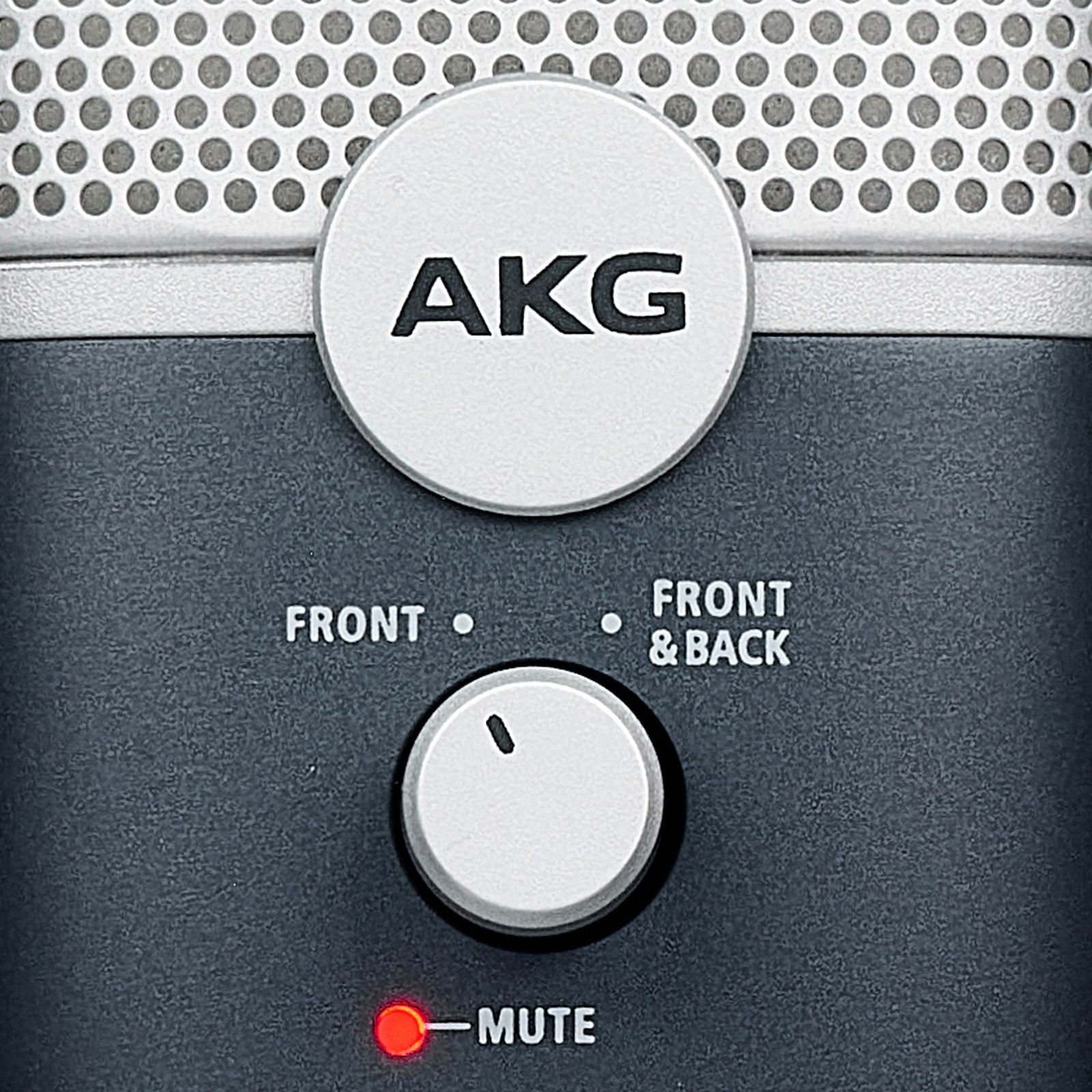 AKG logo on the Ara USB-C Condenser Microphone