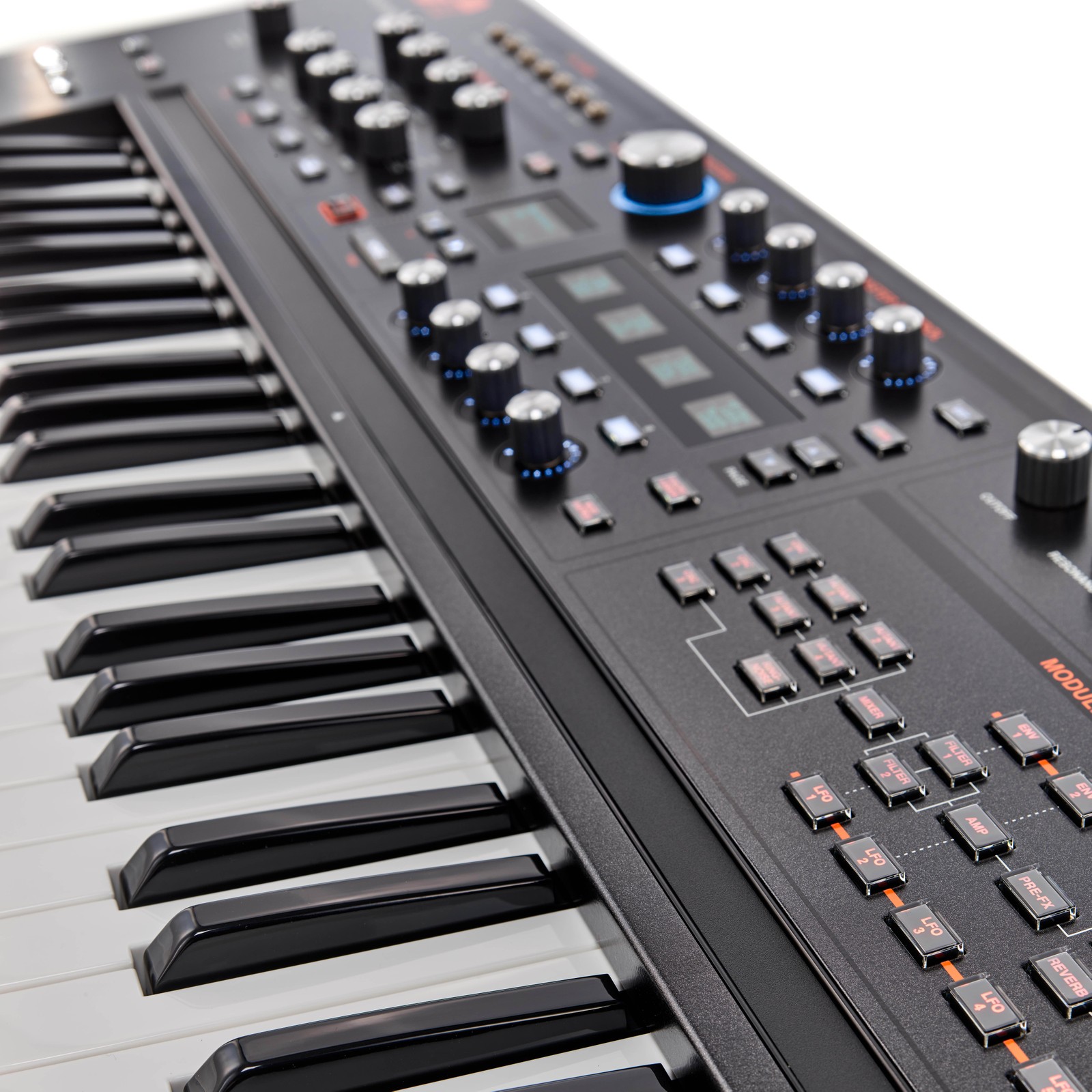 Tastatur des ASM Hydrasynth Keyboards