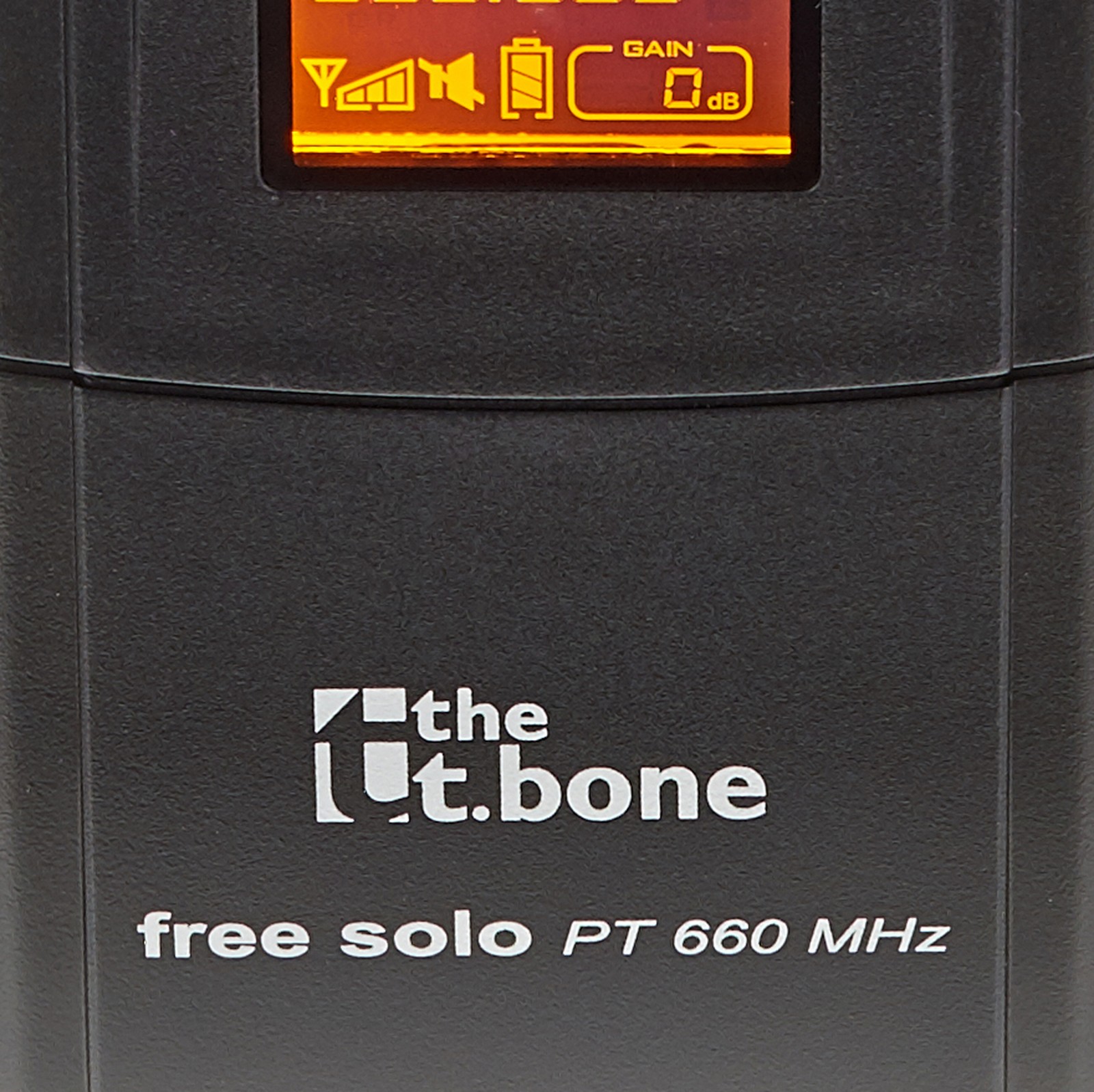 Handsender des the t.bone free solo Twin PT 660 MHz 2-kanal UHF Funksystem