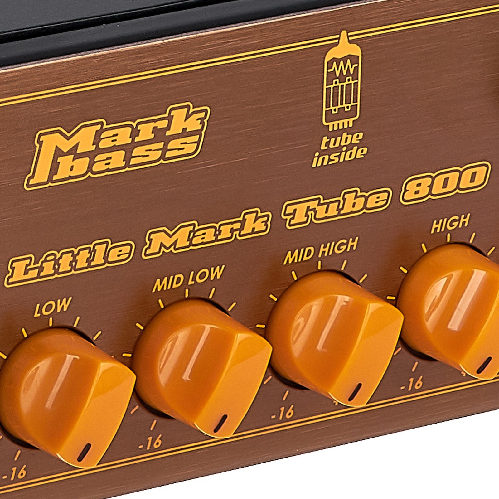 Markbass Little Mark Tube 800 Frontplatte