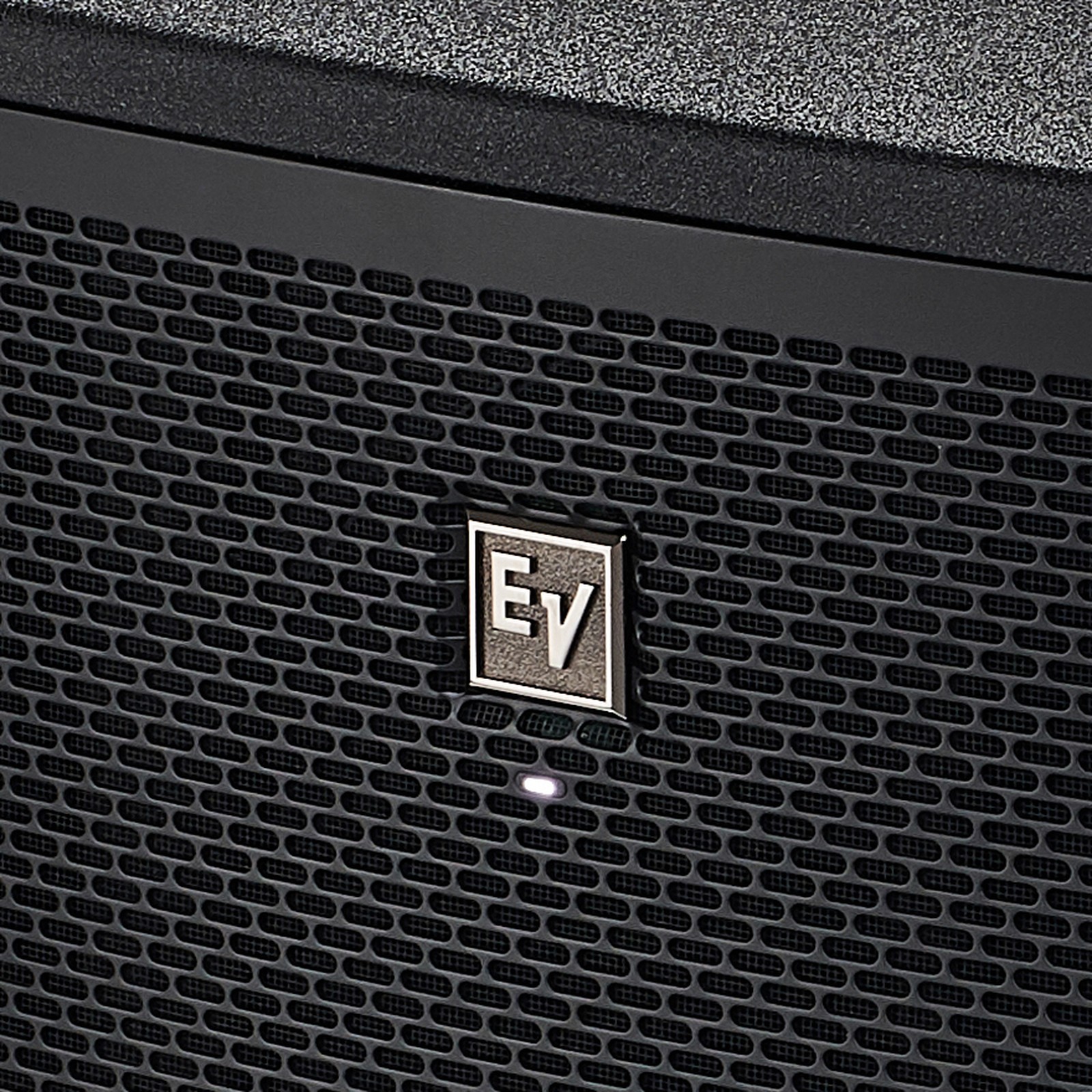 EV Logo am ETX-18SP Aktiver 18" Subwoofer