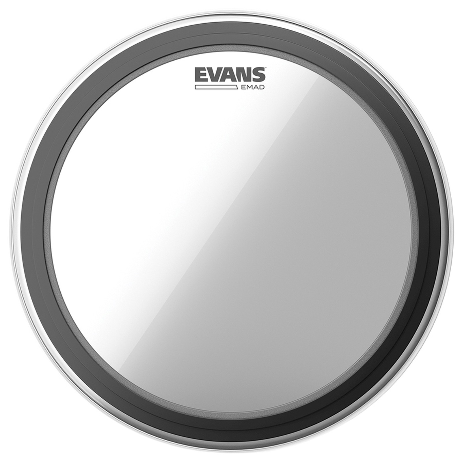Evans 20" EMAD Bass Drum Fell transparent