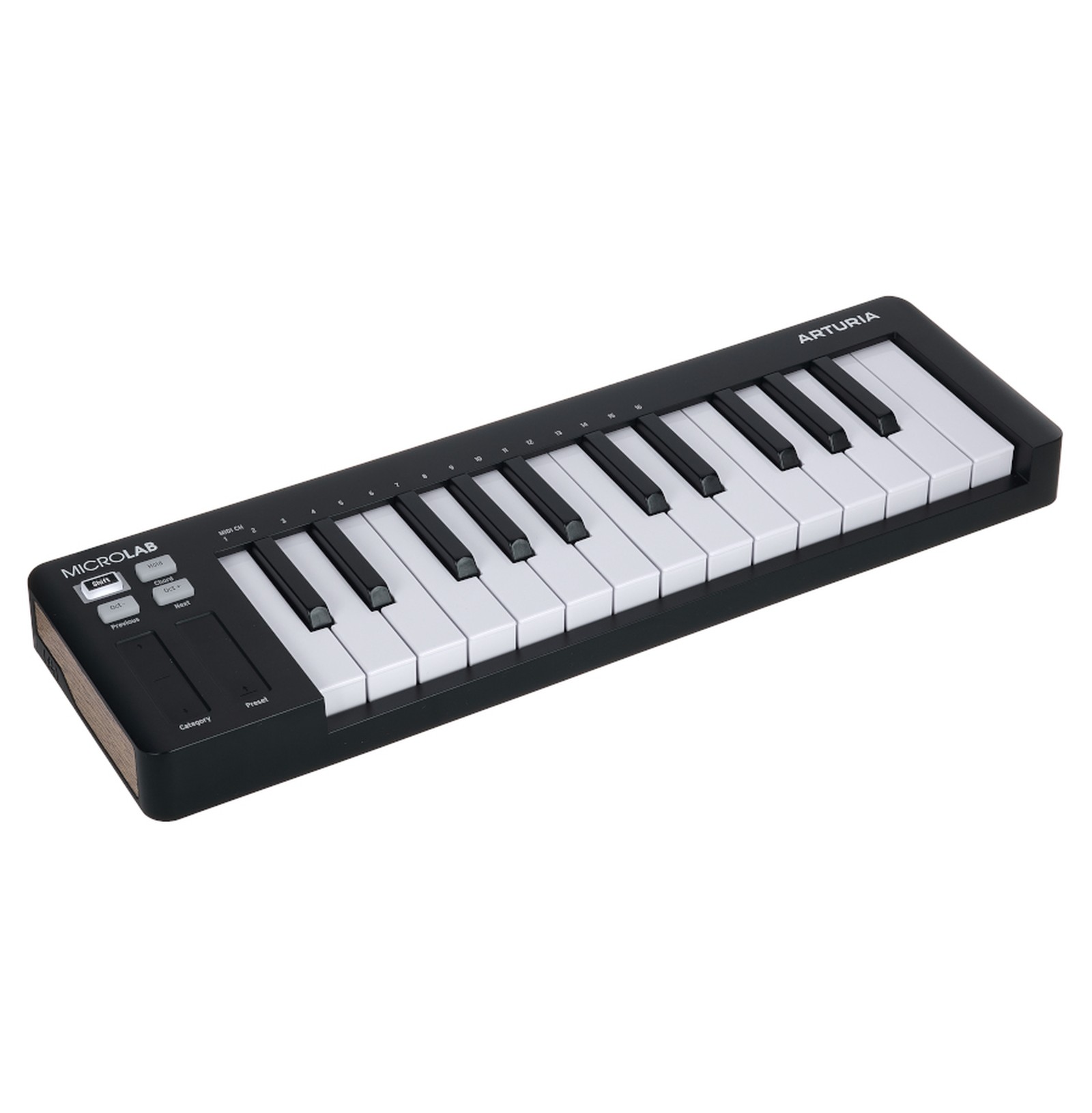 Arturia MicroLab, ultra-compact USB-MIDI keyboard controller