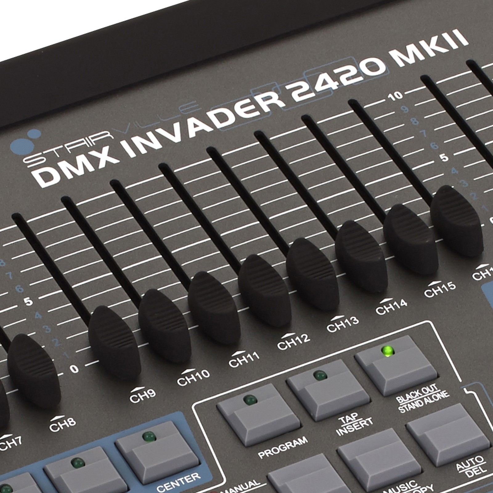 Fader des Stairville DMX Invader 2420 MK II Lichtsteuerpult