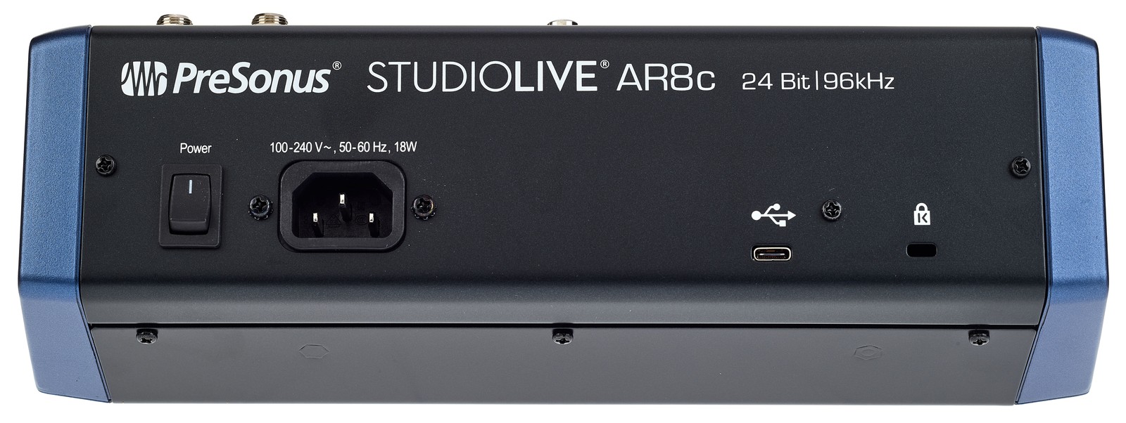 Presonus StudioLive AR8c Audio-Interface, Rückansicht