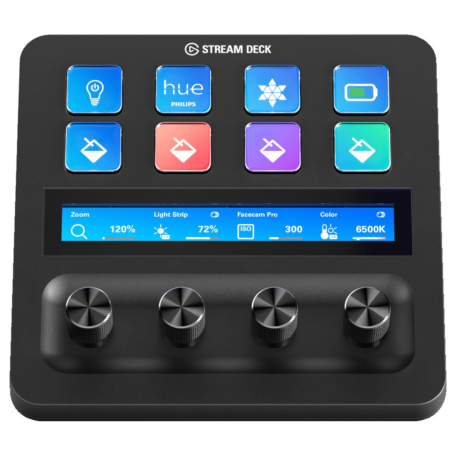 Elgato Stream Deck + USB-Controller Bedienoberfläche