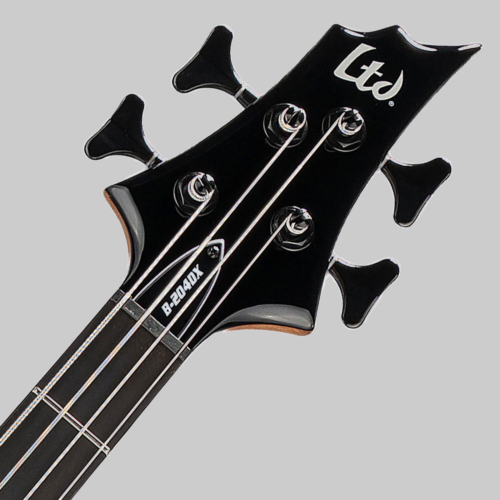 Kopfplatte des ESP LTD B-204DX RB E-Bass