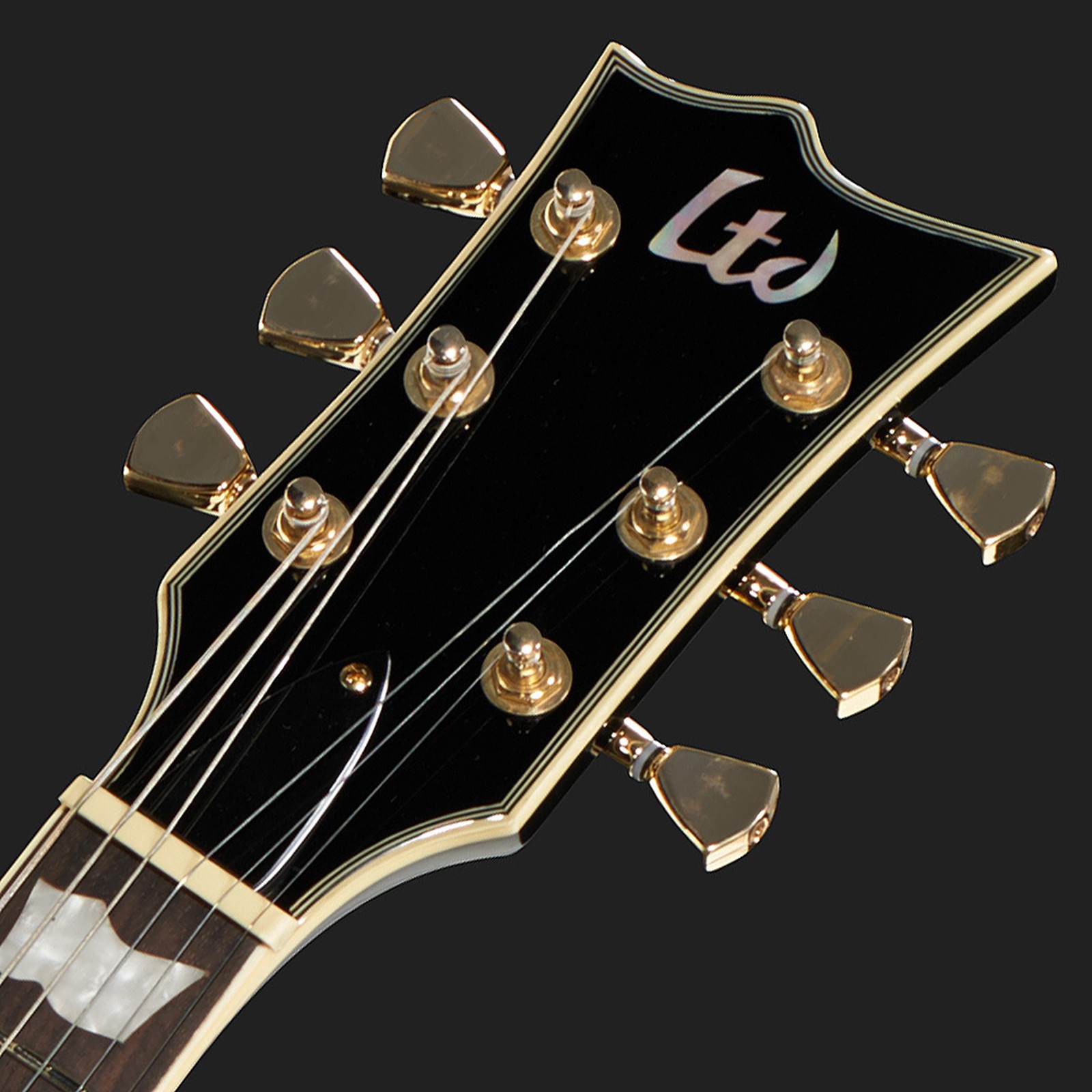 Kopfplatte der ESP LTD EC-256 BLK