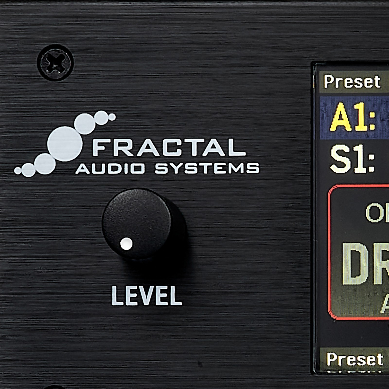 Drehregler des Fractal Audio AM4 Amp Modeller 
